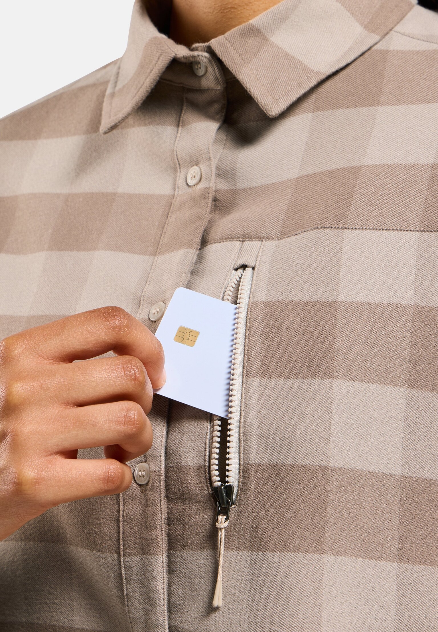 Essentials Karo-Flanellhemd