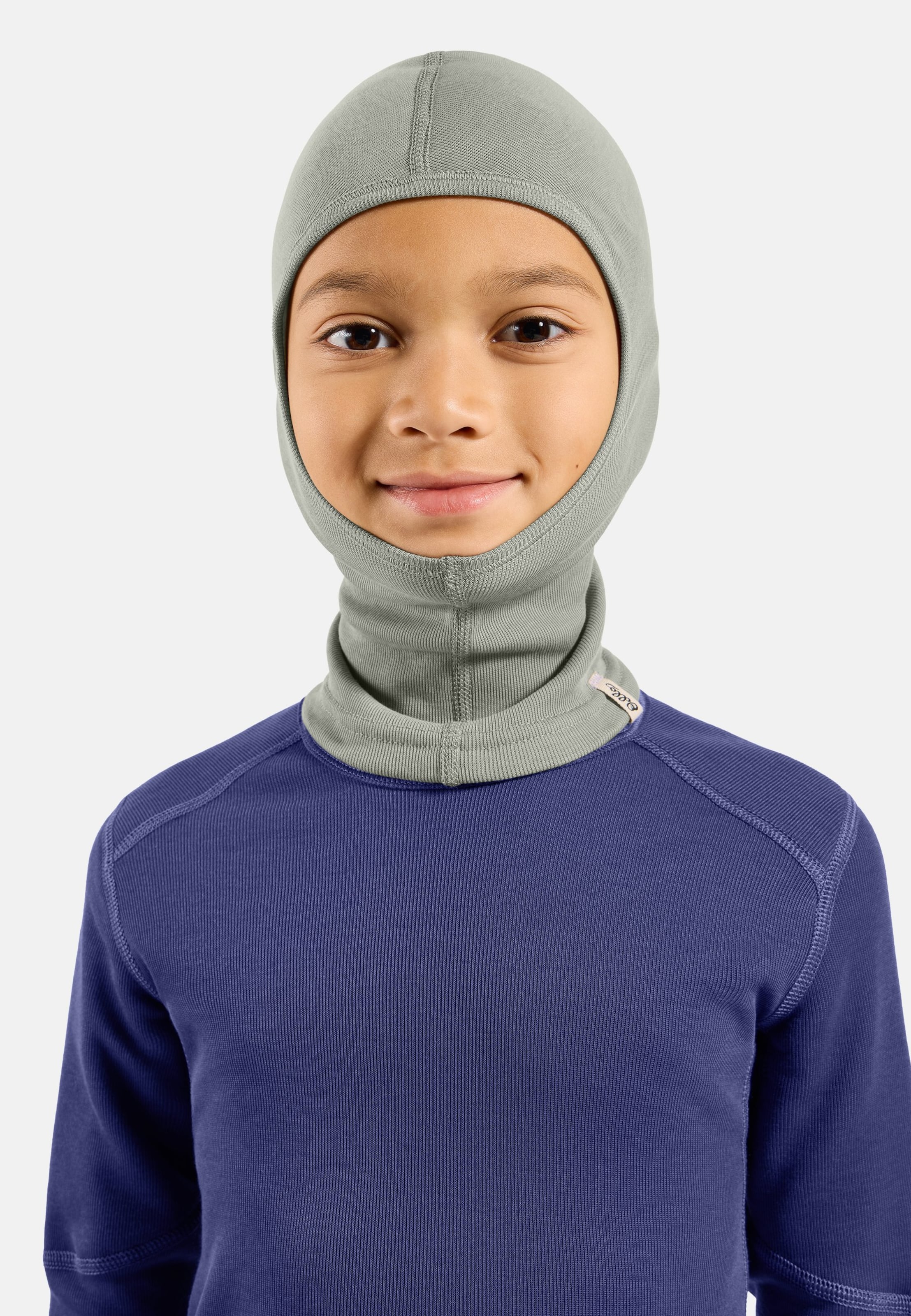 Odlo Active Warm Sturmhaube für Kinder, OneSize, grün