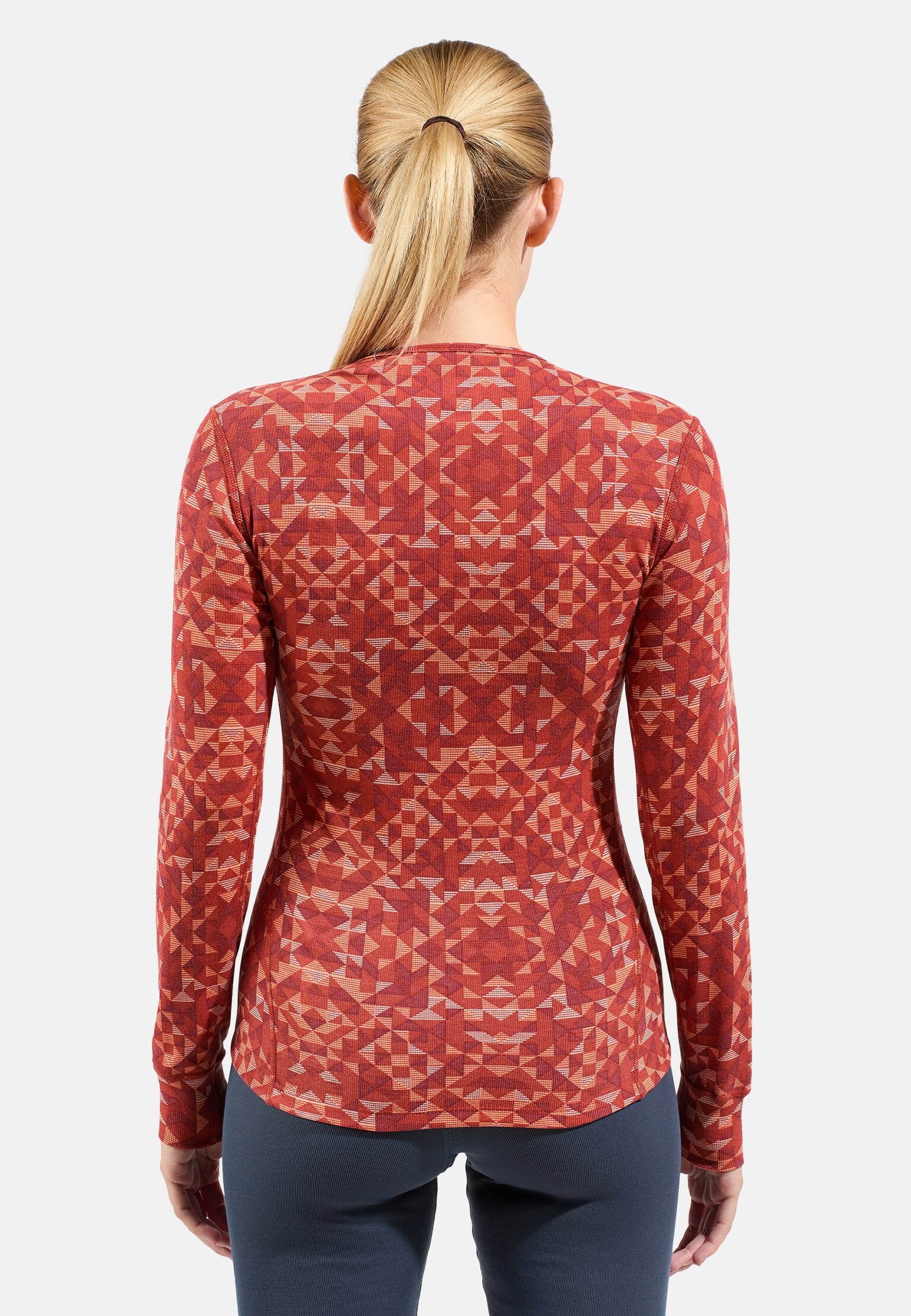 The Active Warm Graphic Base Layer Top