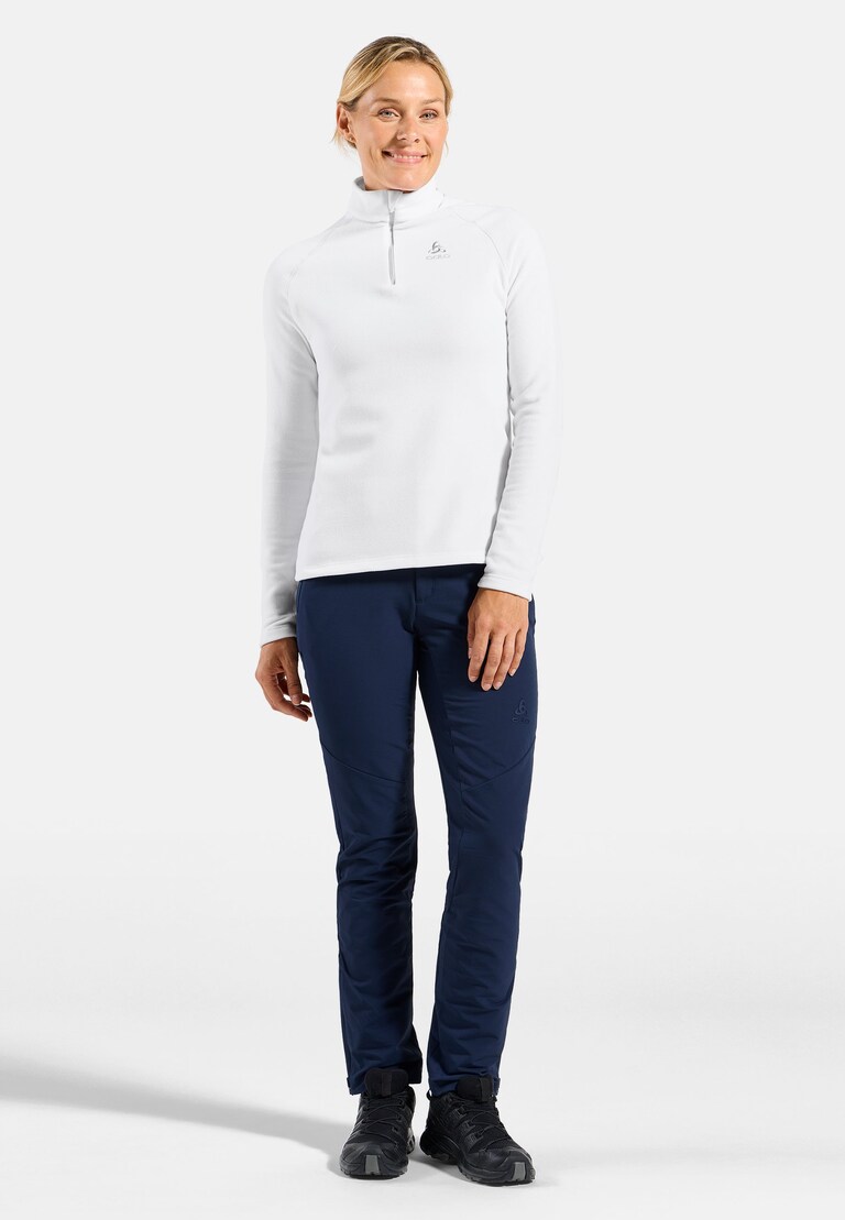 Mid layer Rigi con mezza zip