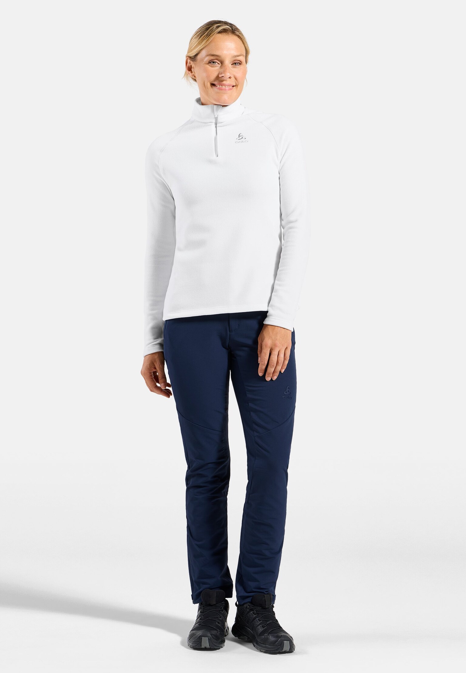 The Rigi half-zip mid layer