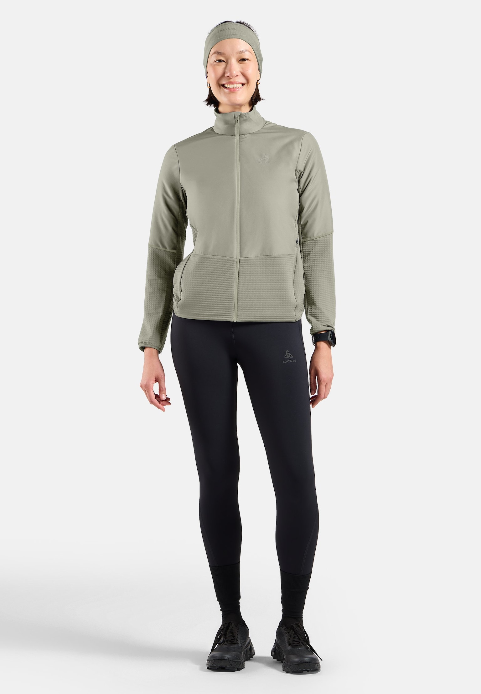 The Essentials Insulator hybrid running jacket