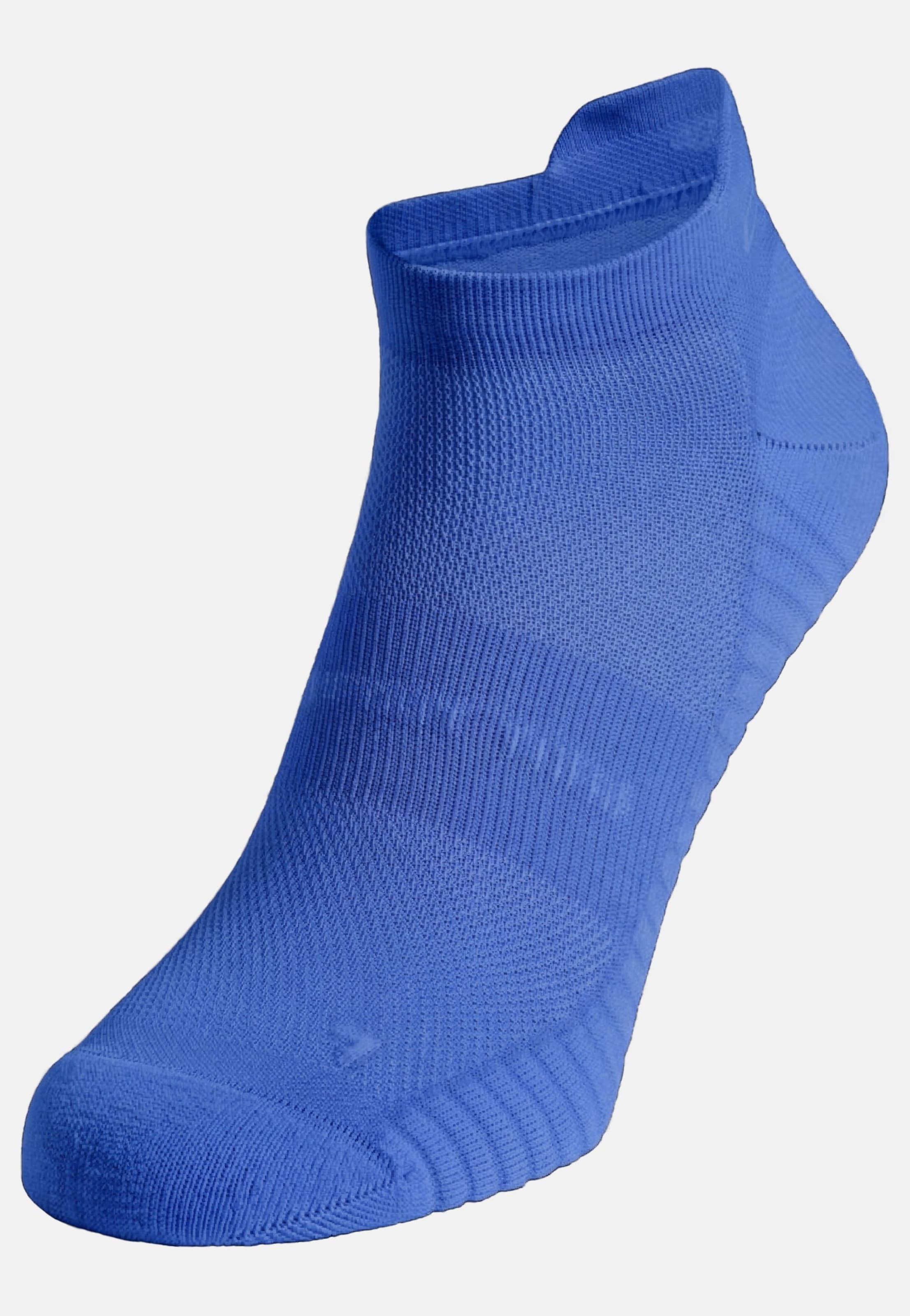 Odlo Performance Run Sneaker-Socken, 36-38, blau