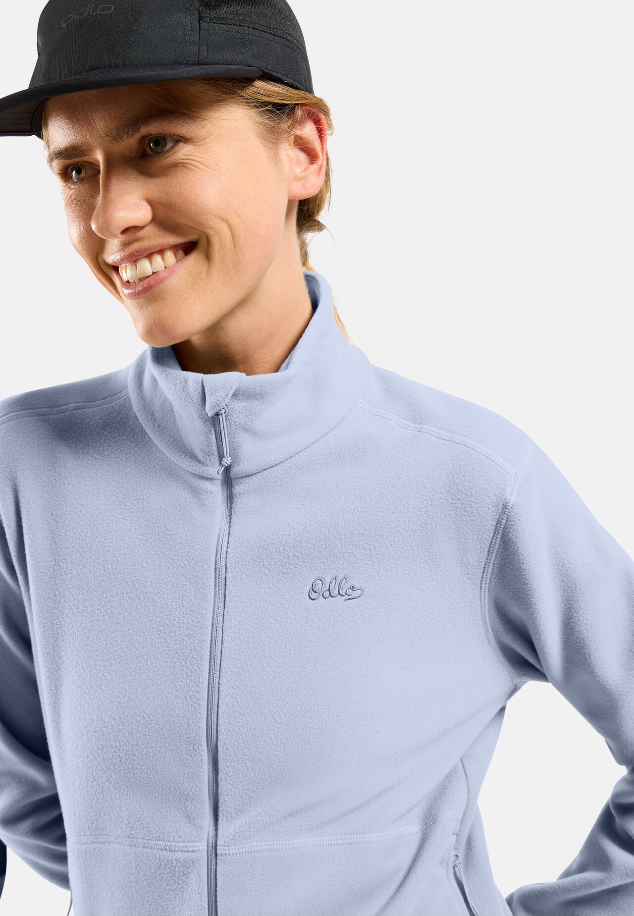 Felpa Classic Fleece a zip intera