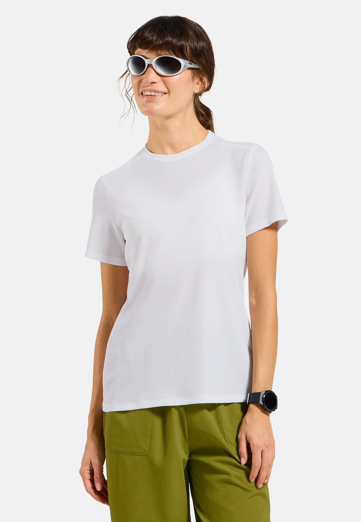 Cubic Light T‑Shirt mit Rundhalsausschnitt