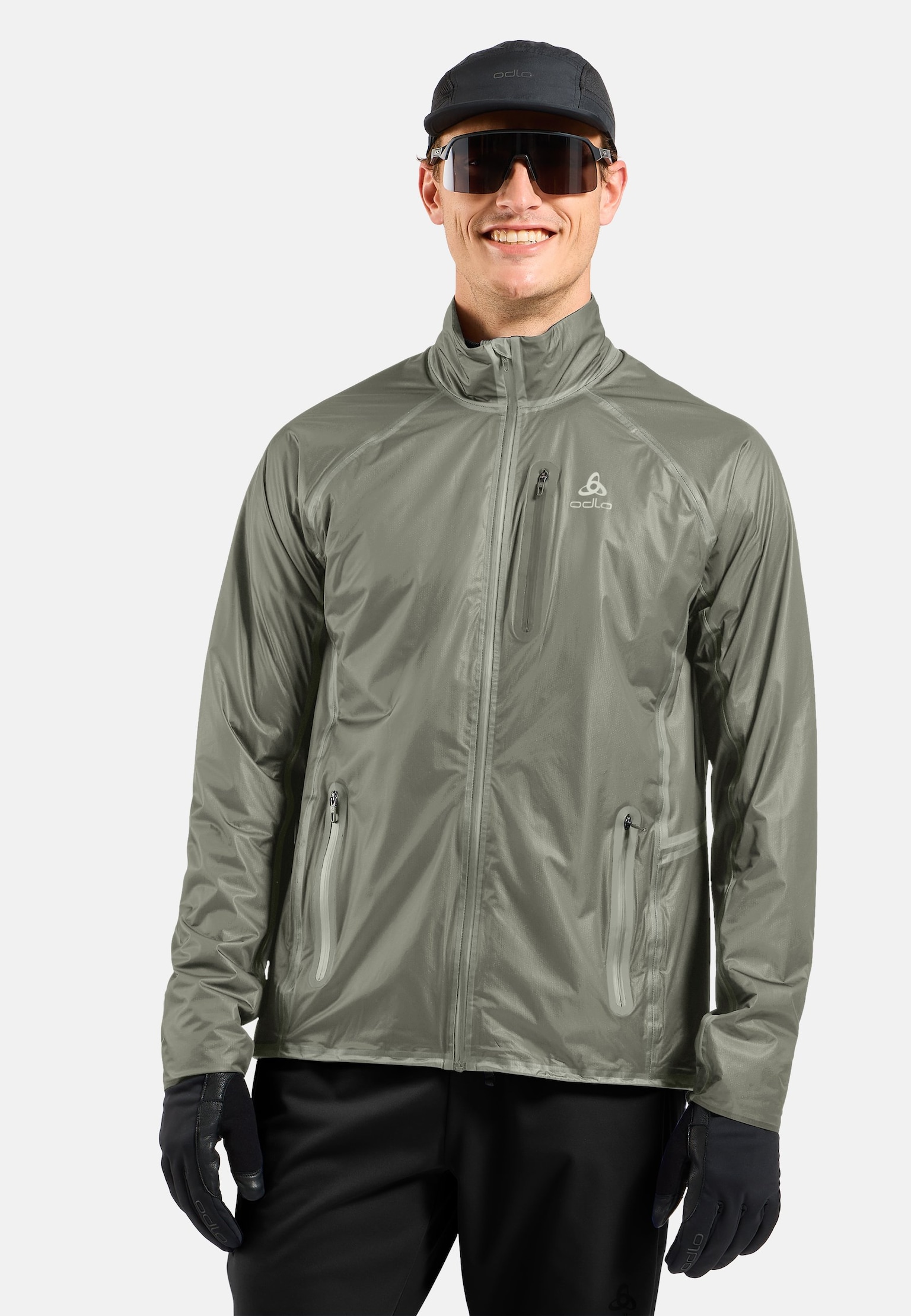 Isolierte und wasserdichte Zeroweight Dual Dry Langlaufjacke