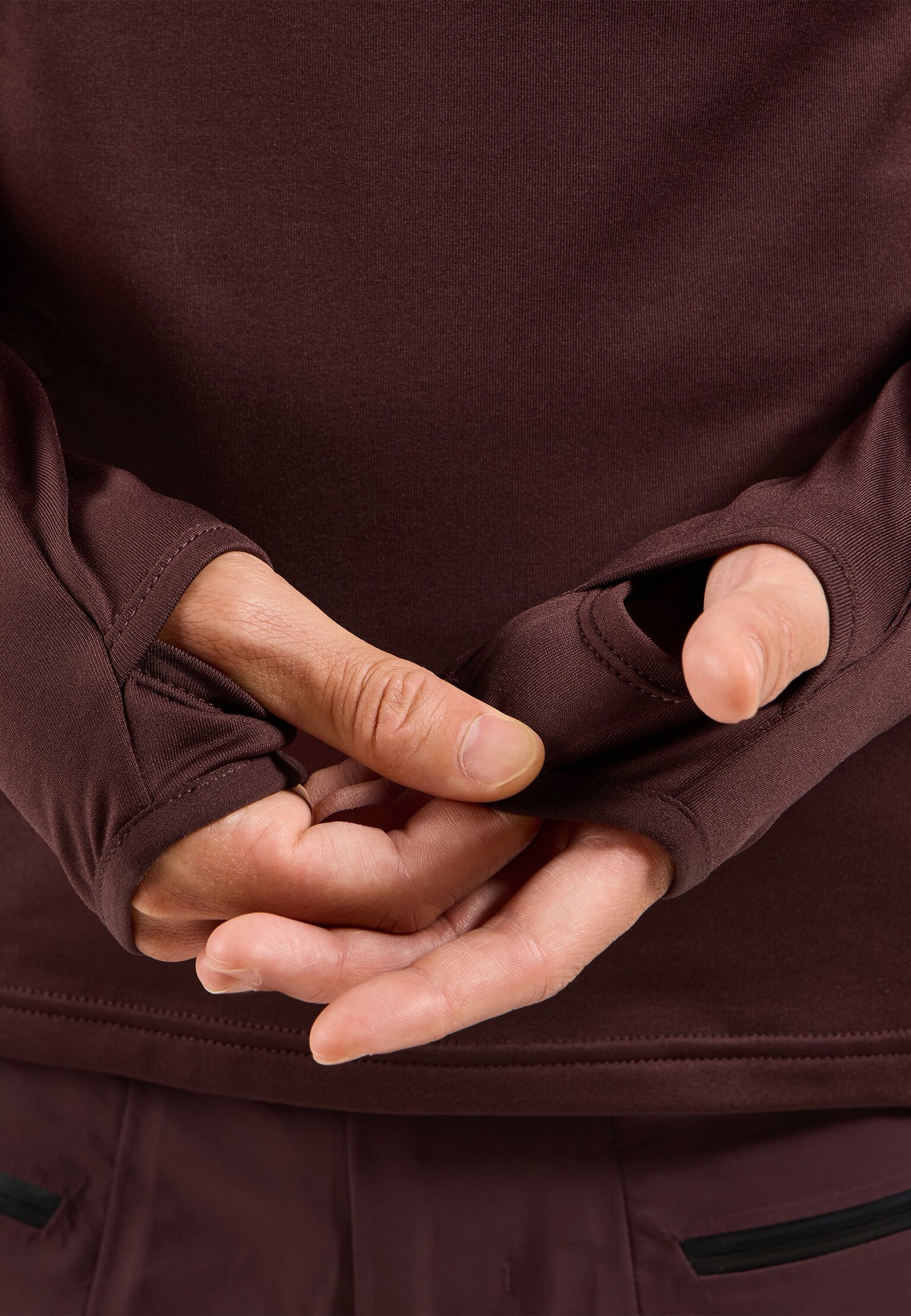 The Descent Ceramiwarm half zip mid layer