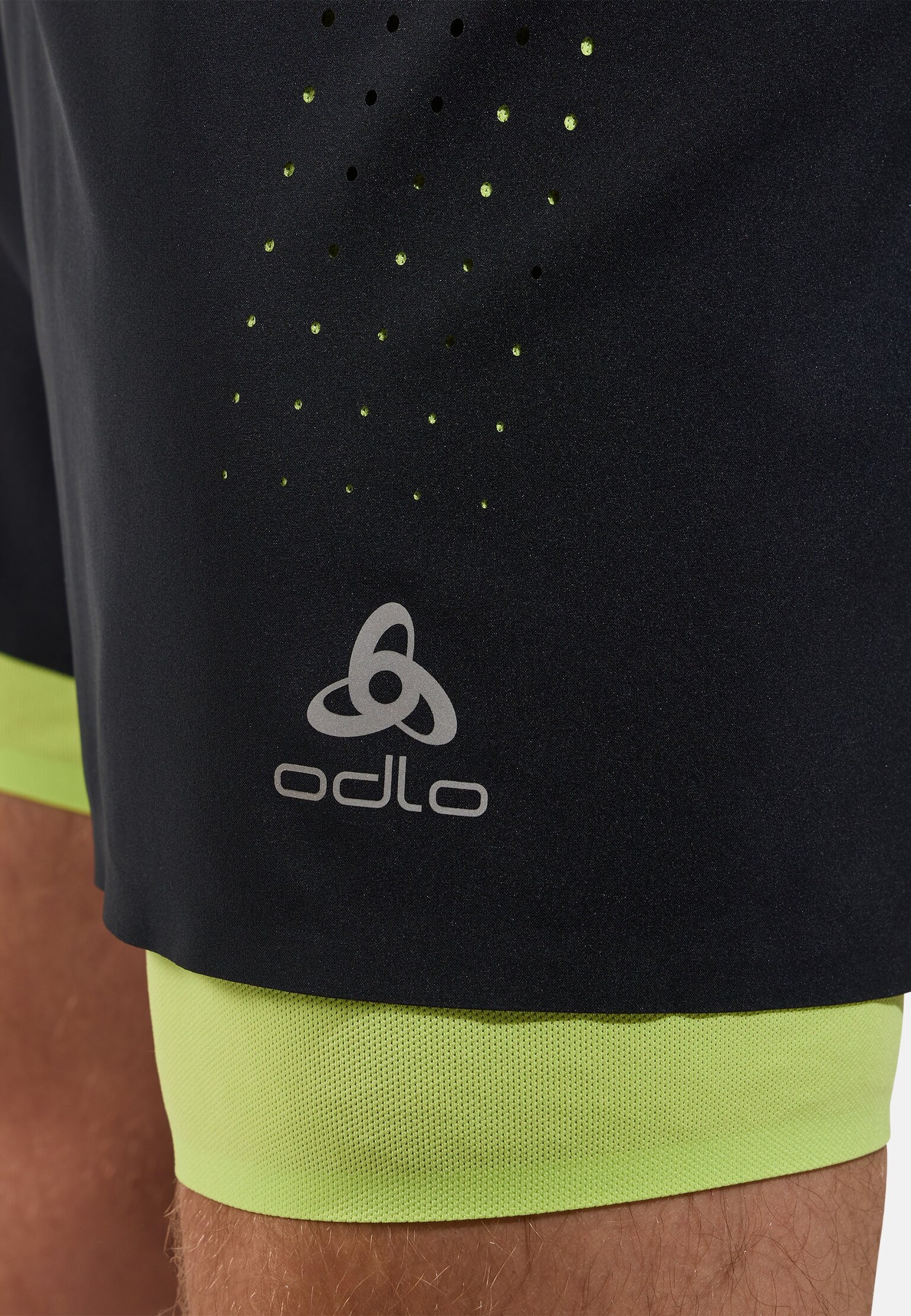 Zeroweight 5 inch 2-in-1-hardloopshort voor heren