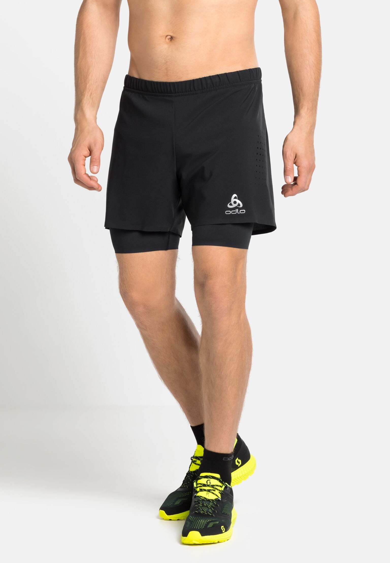 Short de running 2-en-1 Zeroweight 12 cm pour homme