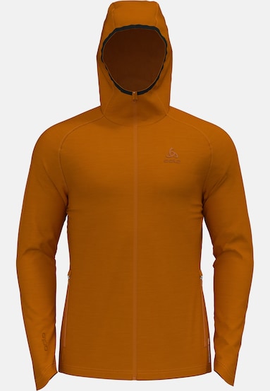 Mid layer con cappuccio Ascent Performance Wool Warm con zip