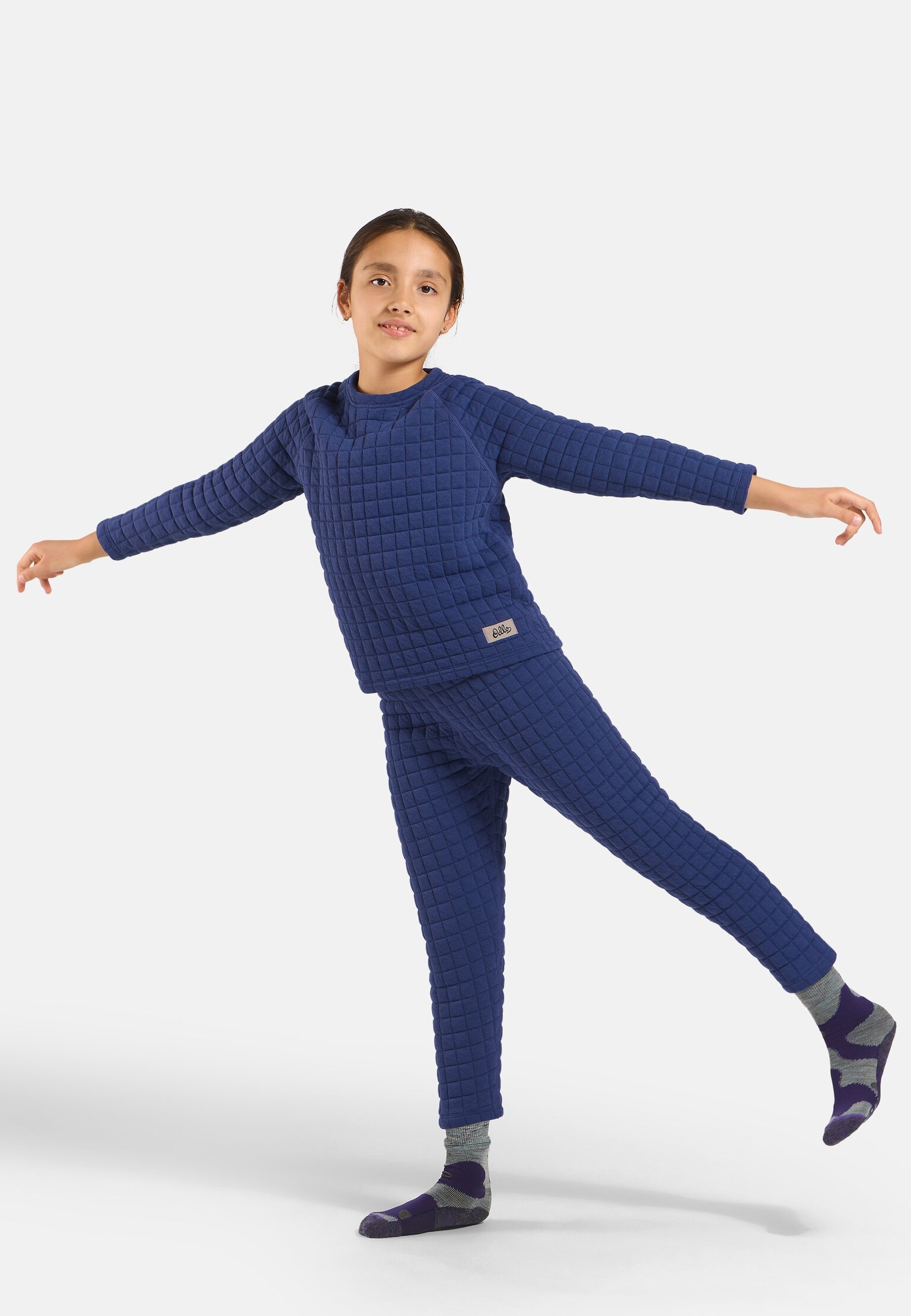 Quilted Kids Base Layer Top