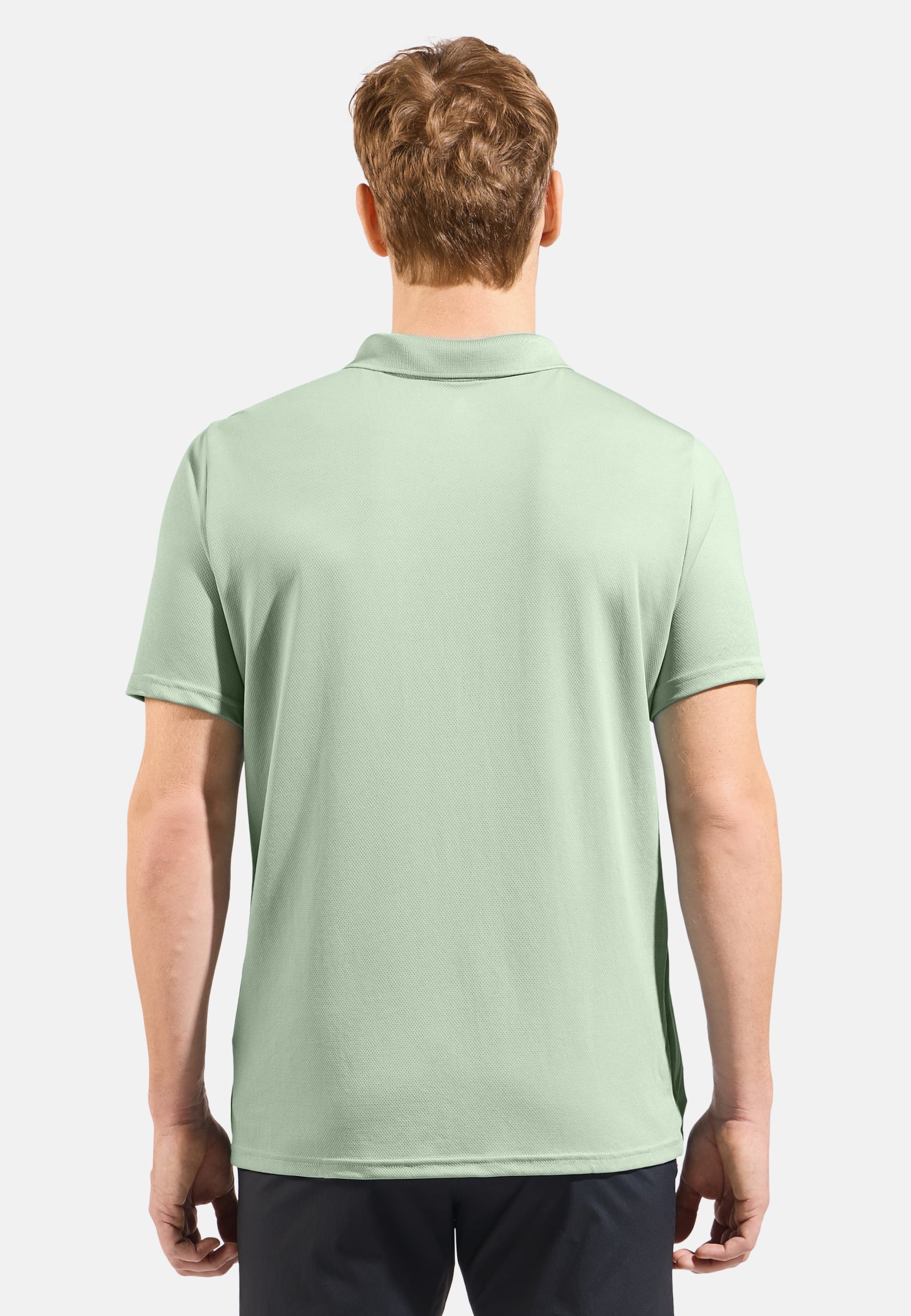 Odlo Herren F-DRY Kurzarm Shirt – Schnelltrocknend, UV-Schutz 30+, Aus Recyceltem Polyester