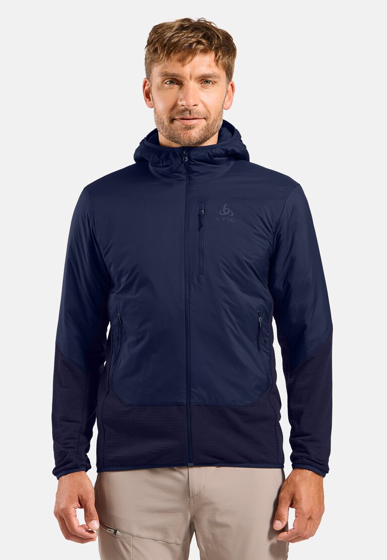 The Ascent wool insulated hybrid jacket