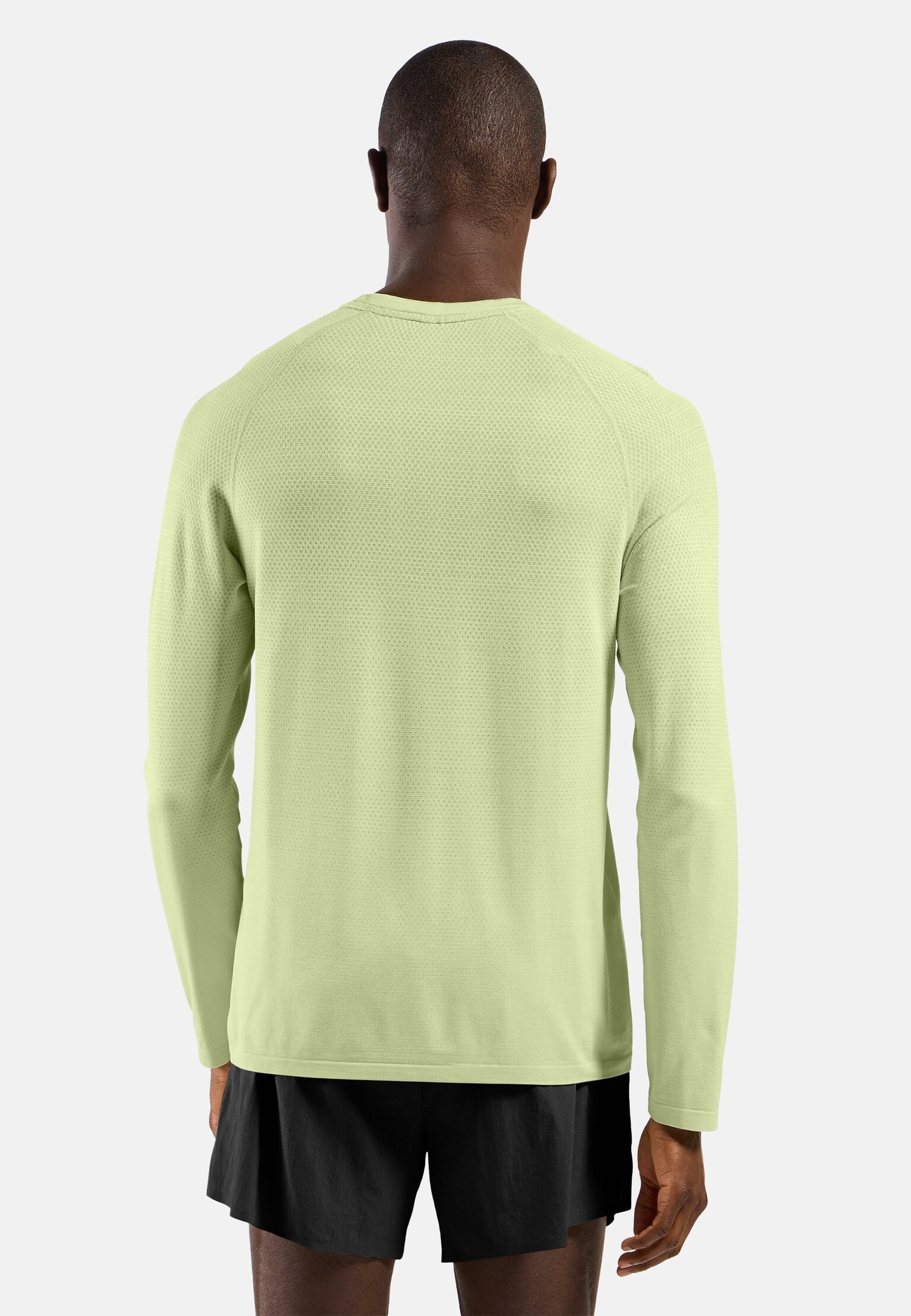 Essentials Seamless Langarm-Laufshirt