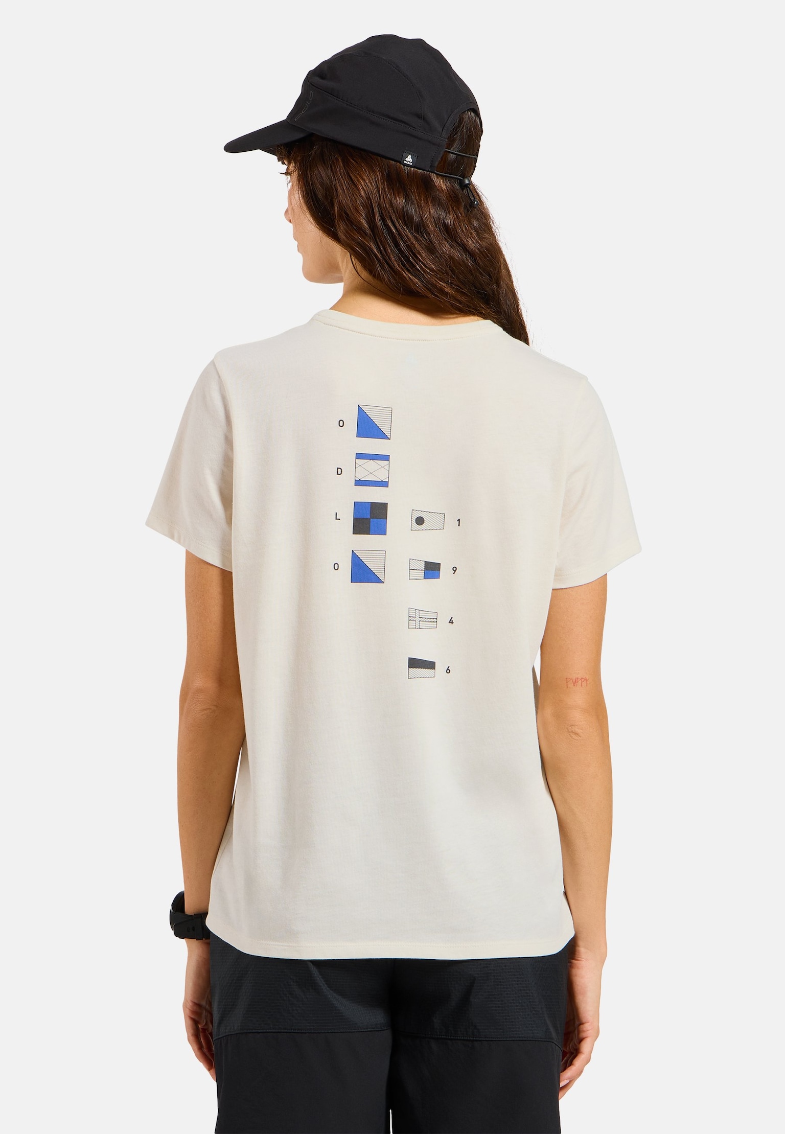 T-Shirt Cotton Blend Odlo Flags