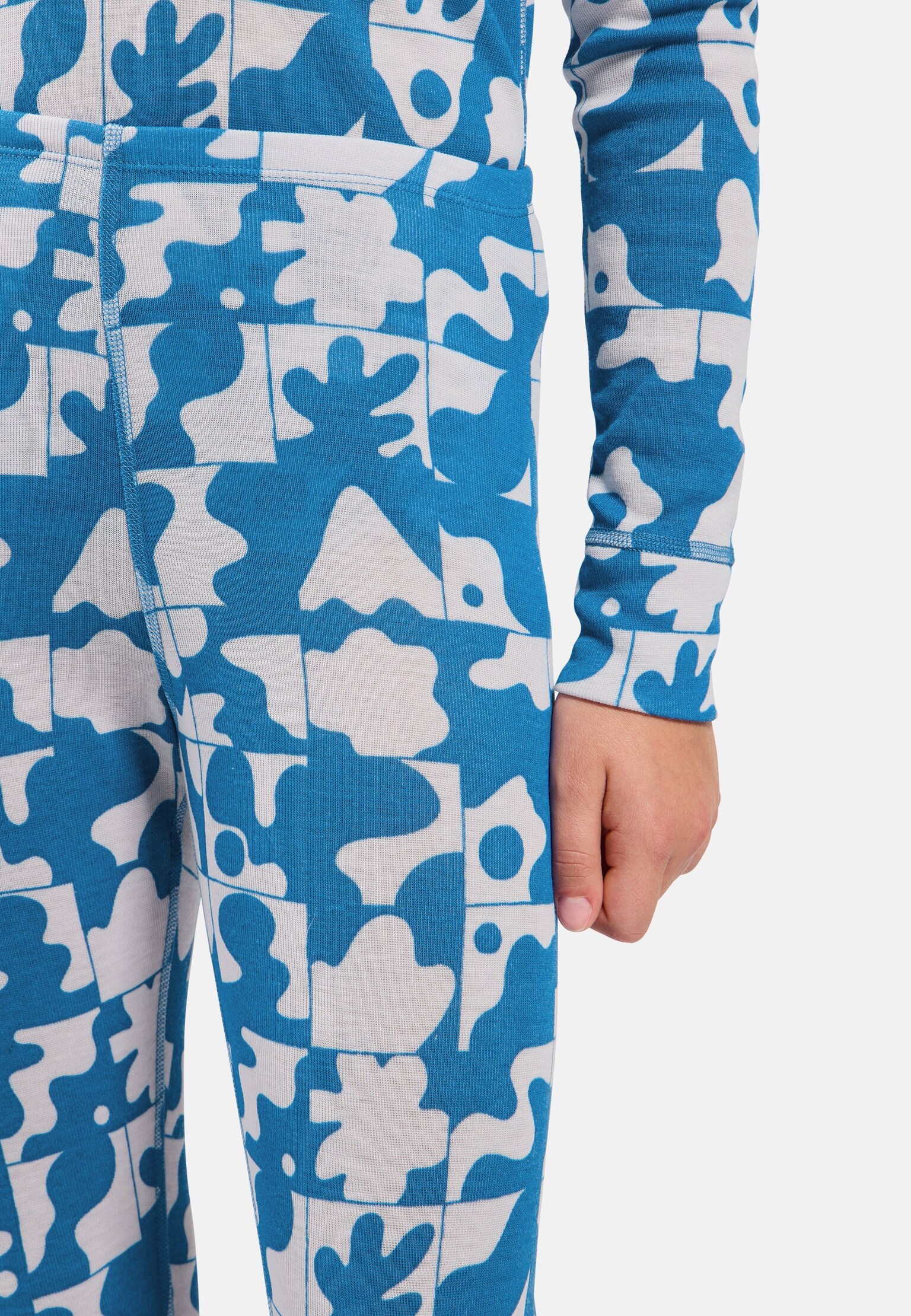 Active Warm Graphic Kids Base Layer Tights