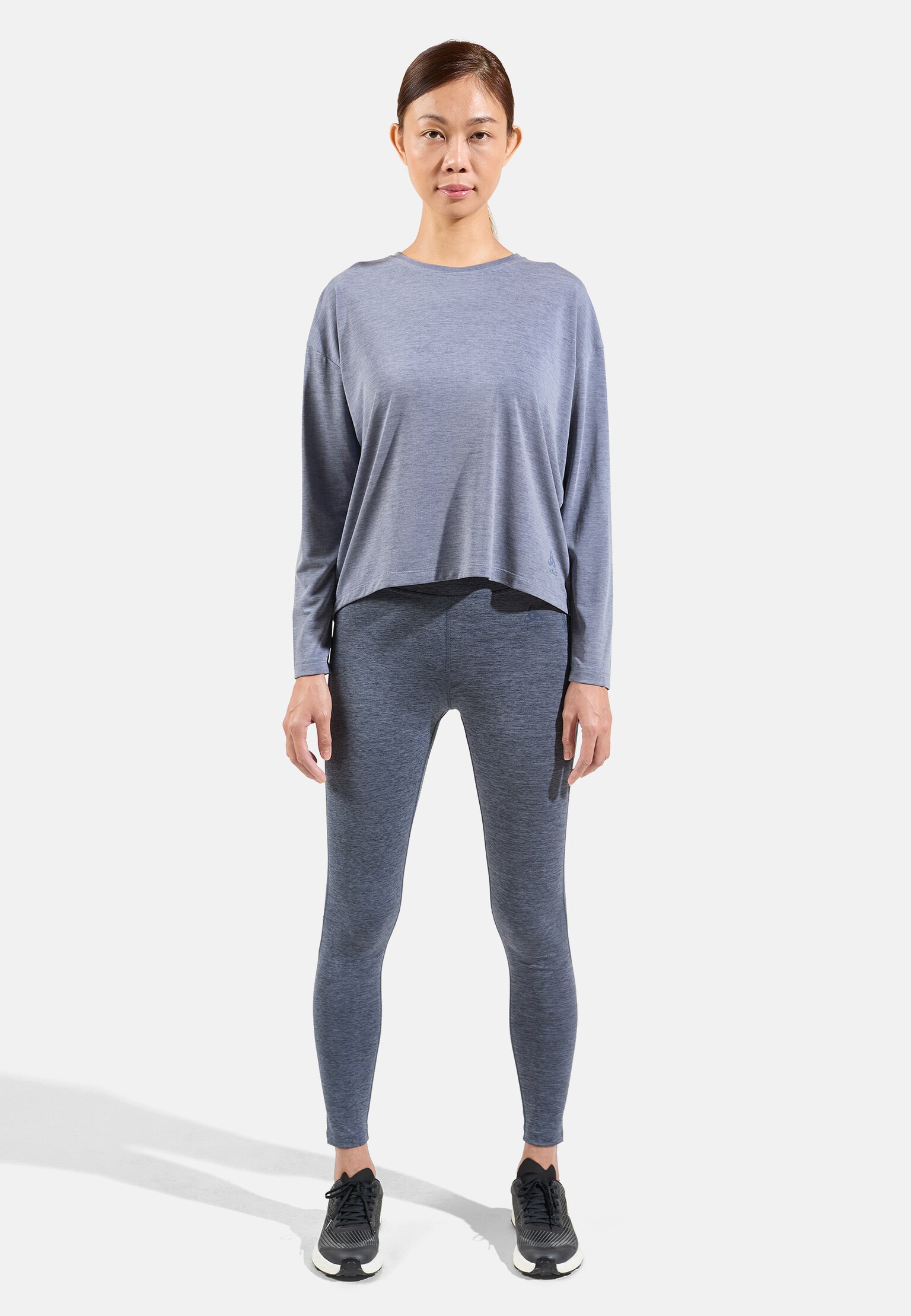Active 365 longsleeve van natuurlijke materiaalmix