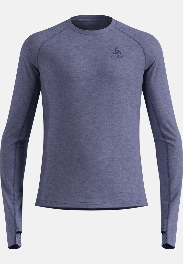 X-Alp 115 Long-Sleeve Running T-Shirt in skipper blue melange | Odlo