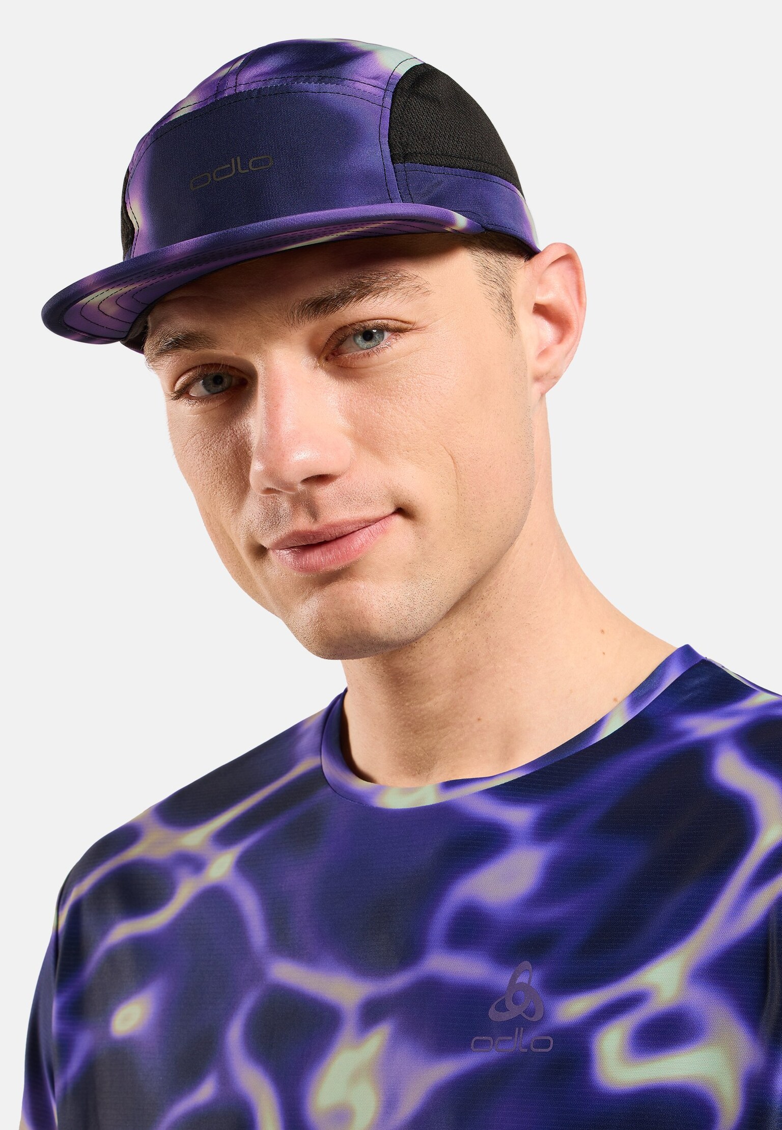 The Performance Light print running cap