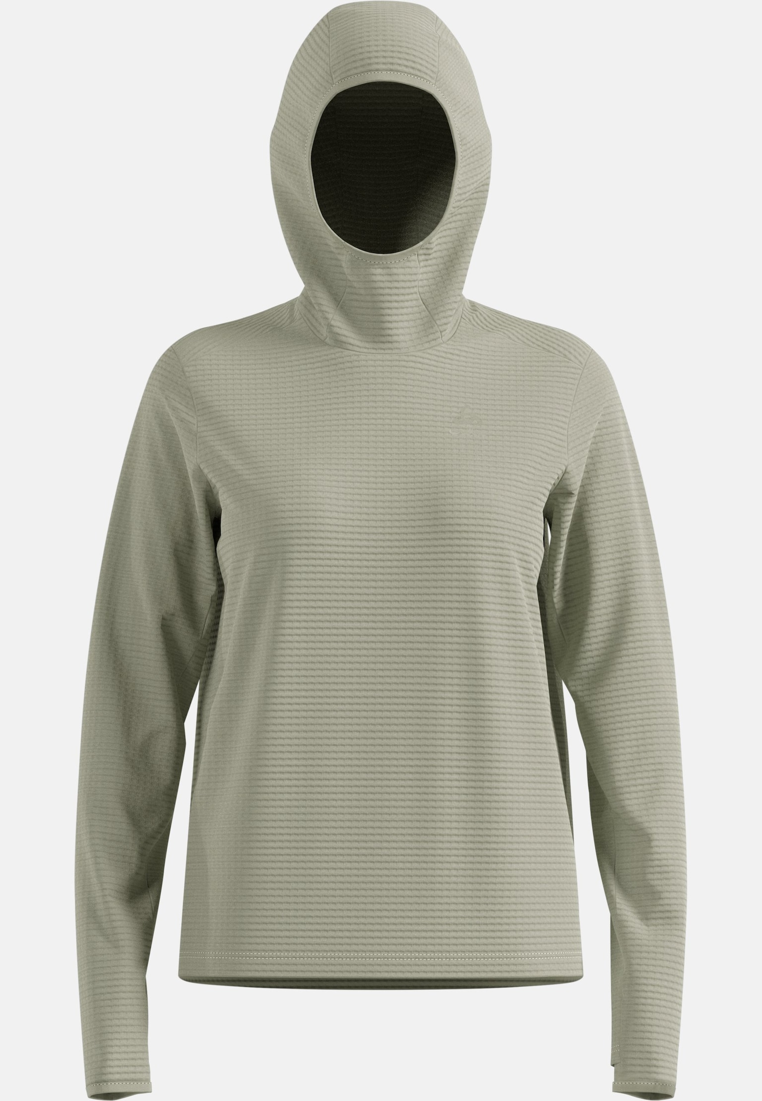 The Essentials Thermal hooded running mid layer