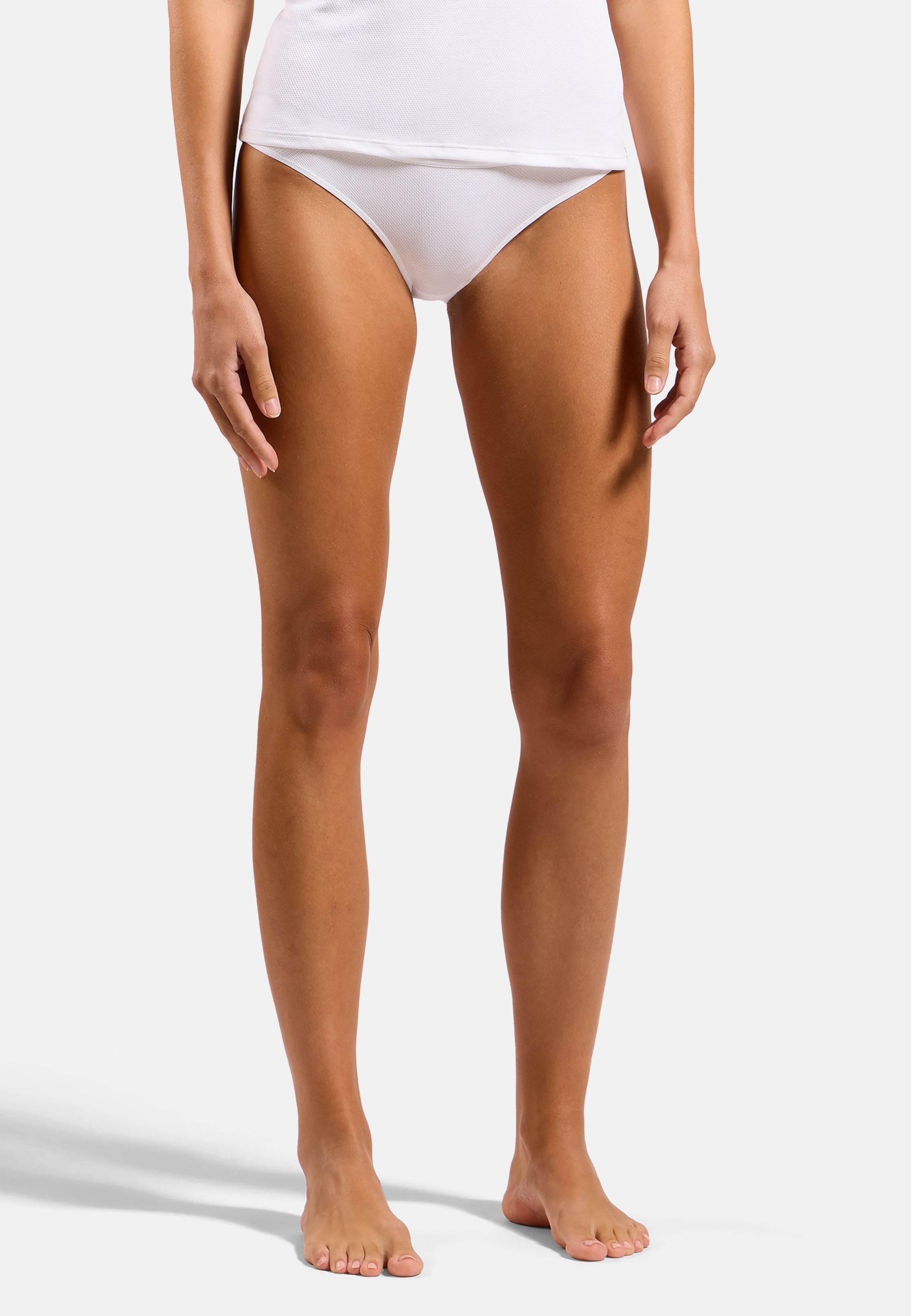 Odlo Active F-Dry Light Slip für Damen, L, weiss