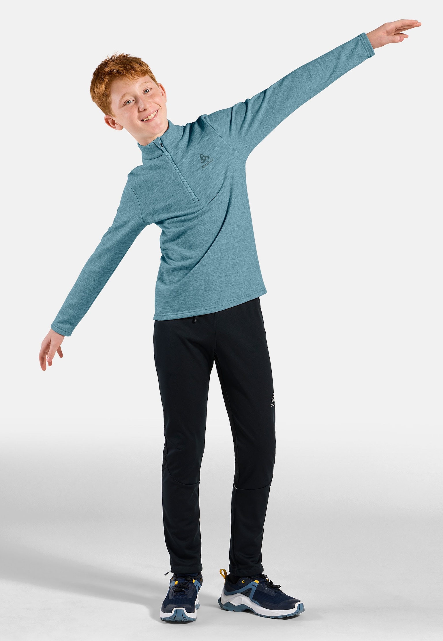 Berra Kids Half-Zip Mid Layer