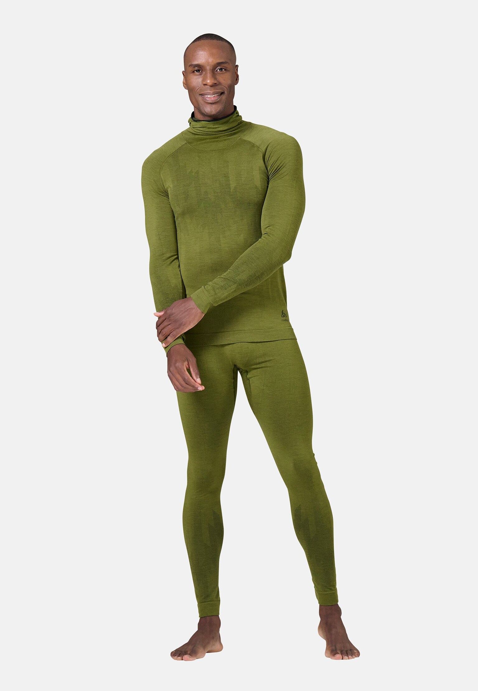 The Kinship Performance Wool Warm Base Layer with Facemask