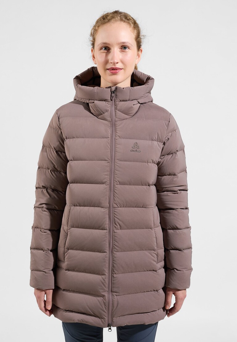 The Ascent N-Thermic recycled down hooded jacket