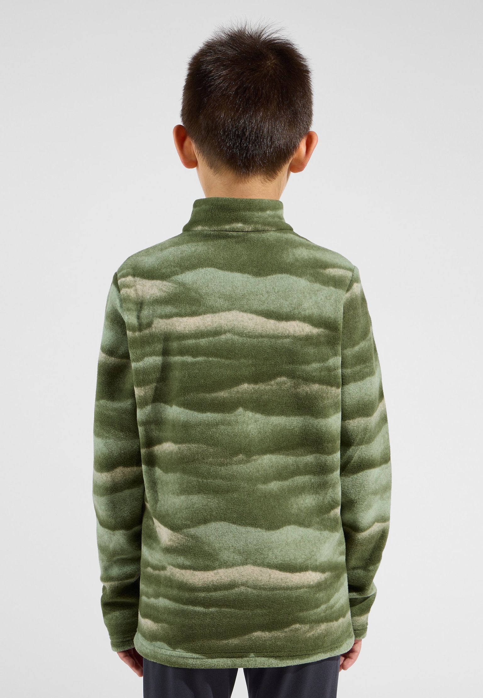 Polaire Roy Graphic à col zippé pour enfant