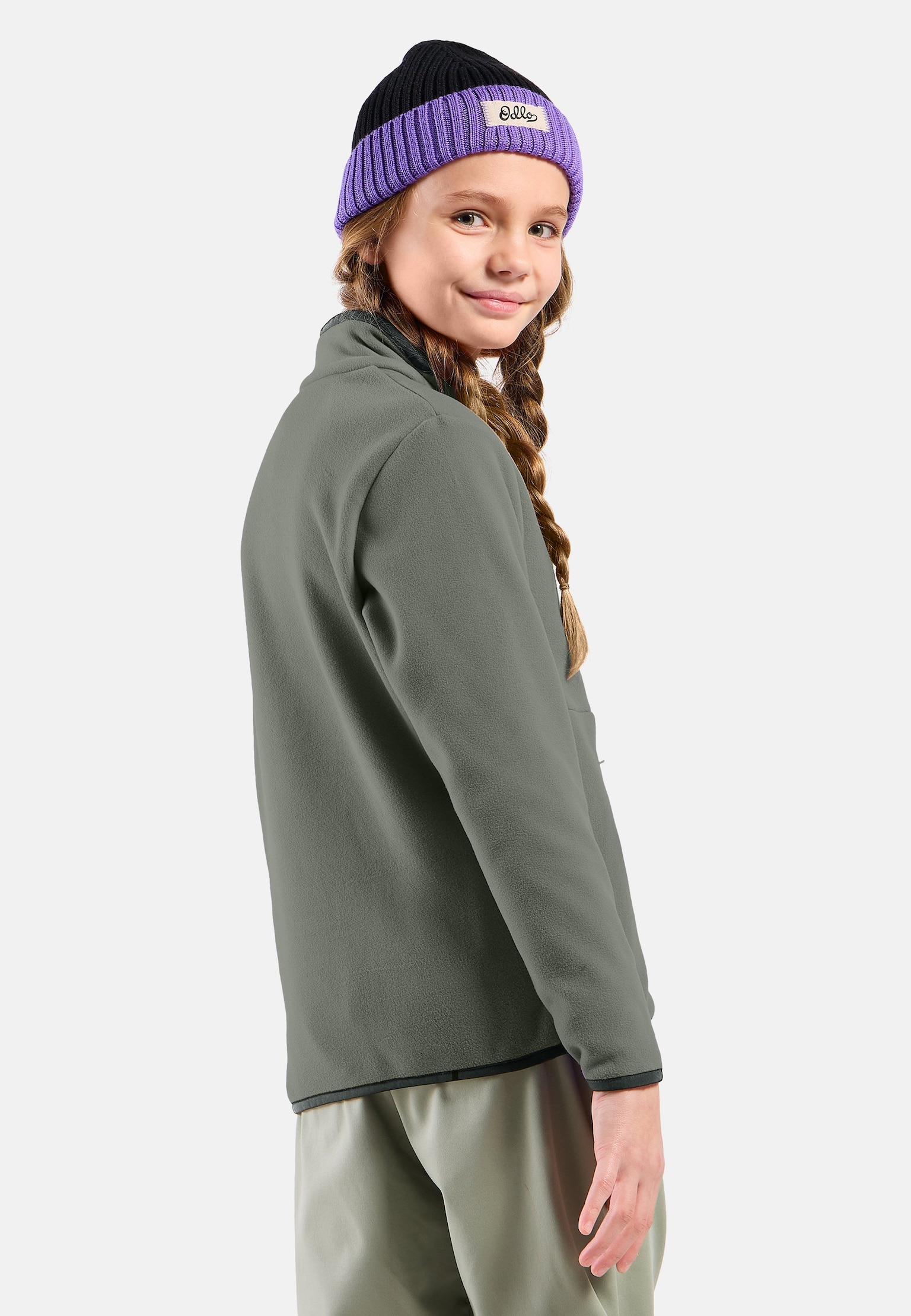 Mid layer met halve rits uit de Adventurer-collectie