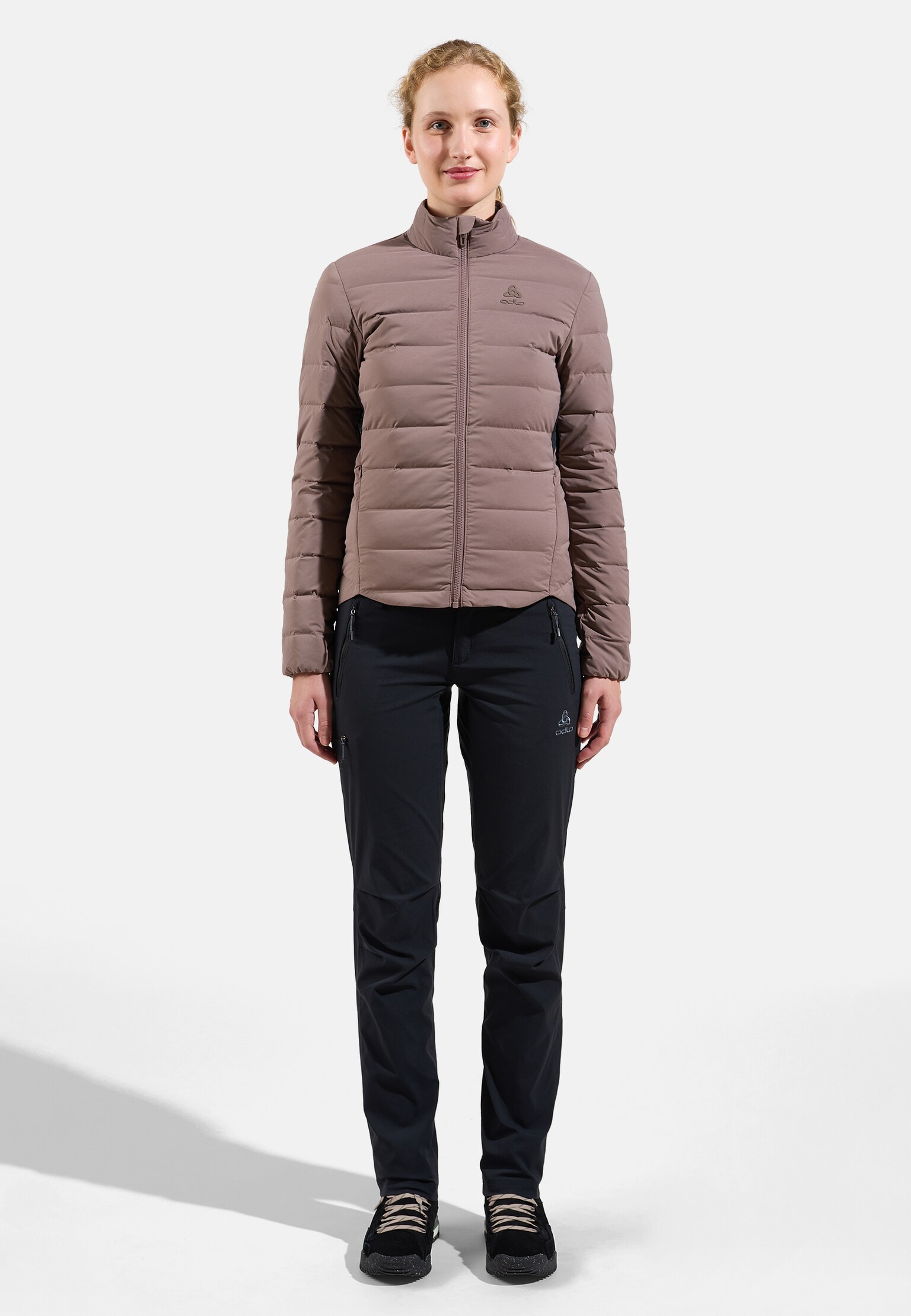 The Ascent N-Thermic recycled down hybrid jacket