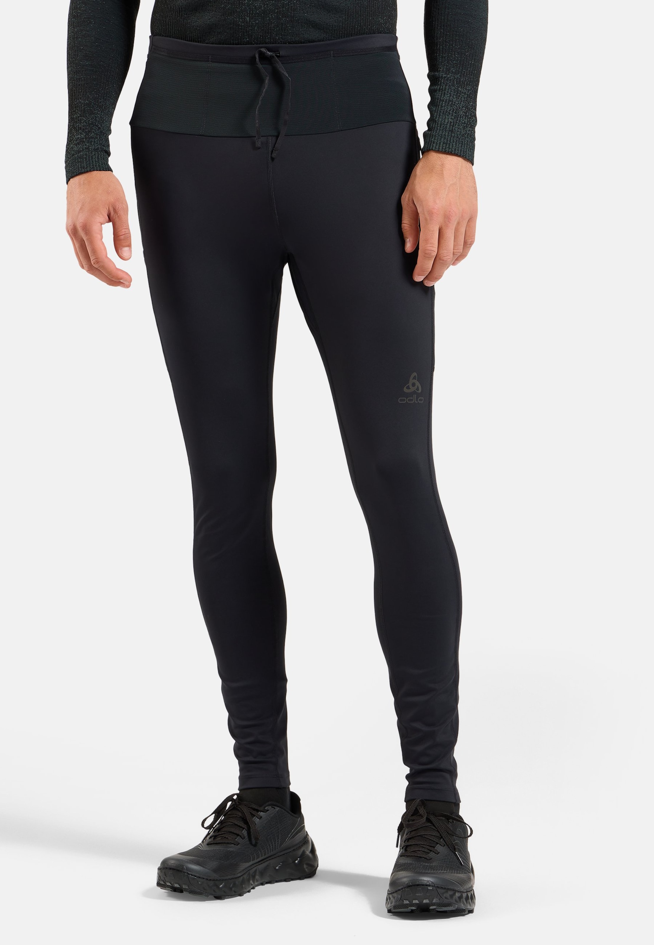 Odlo X-Alp Warm Cargo-Trailrunning-Tights für Herren, M, schwarz