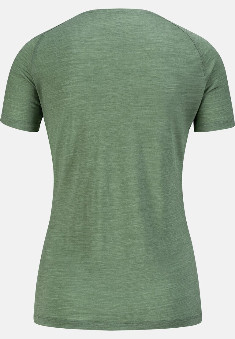 The Ascent Performance Wool 130 trees t-shirt