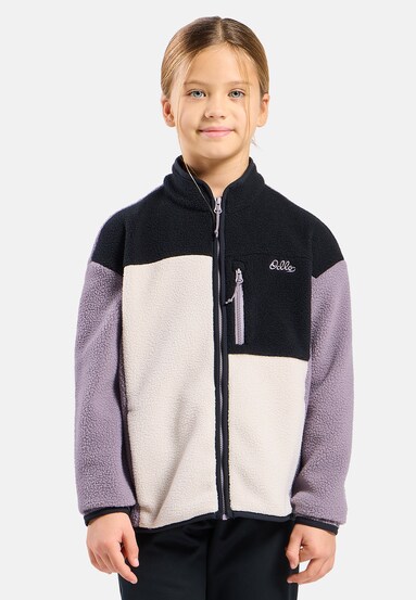 The Essentials kids' colourblock full-zip mid layer