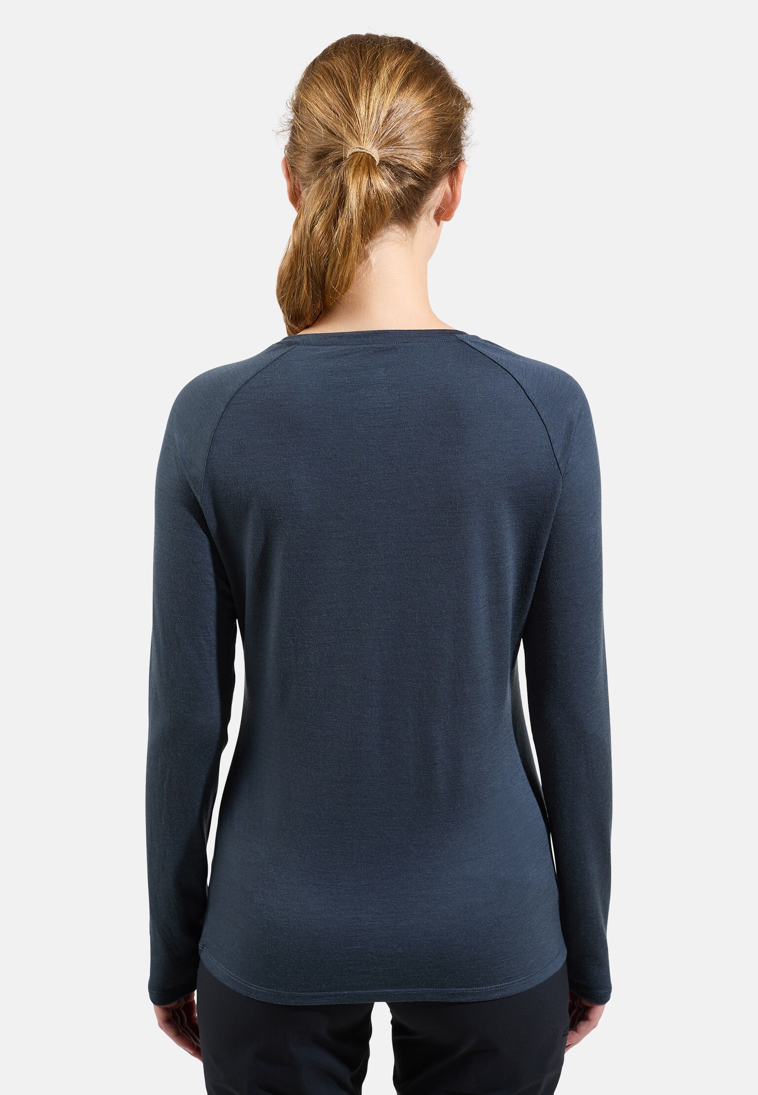 Ascent 365 Merino 200 Langarmshirt mit Spuren-Motiv