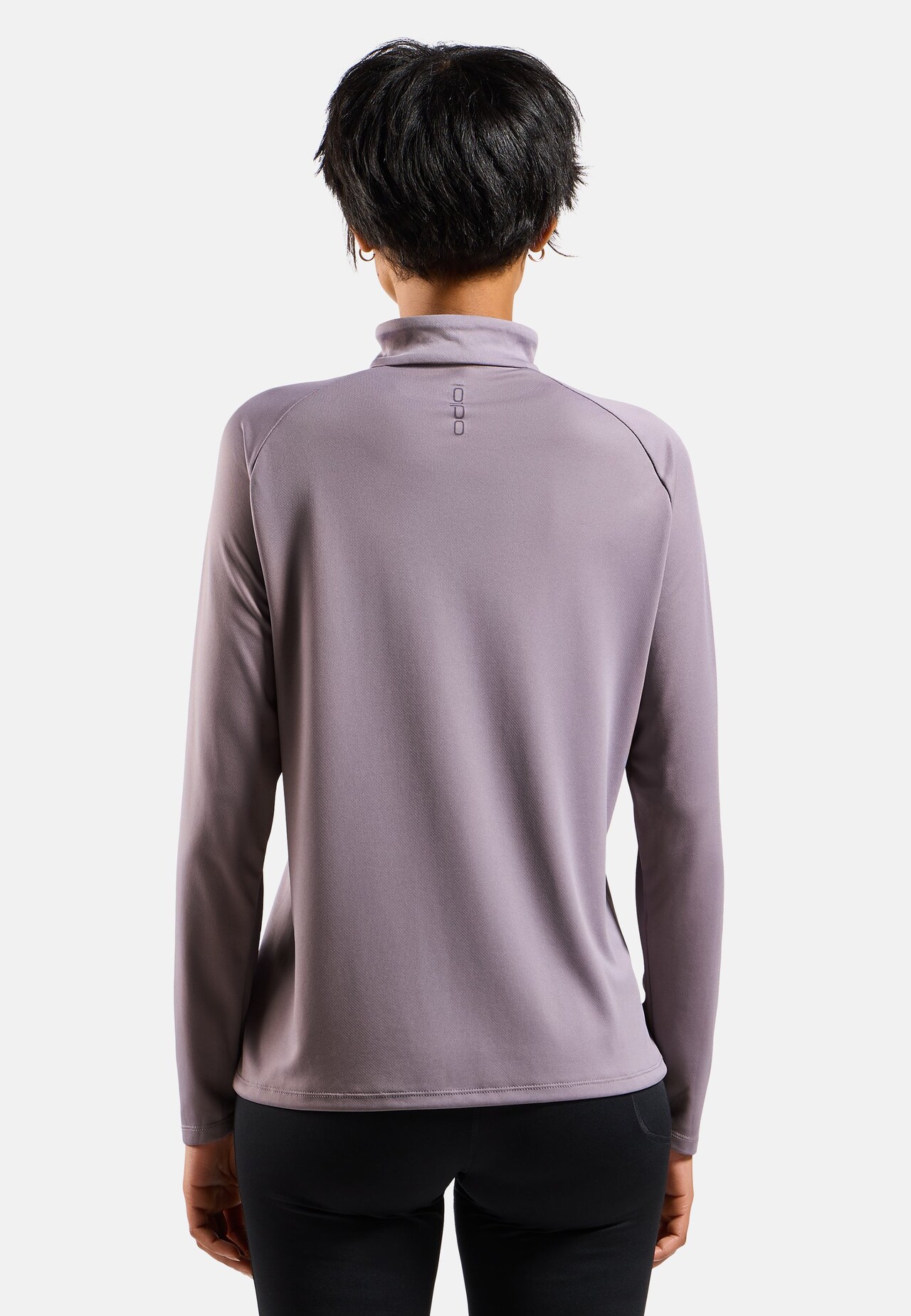 Felpa da running Essential Ceramiwarm a mezza zip