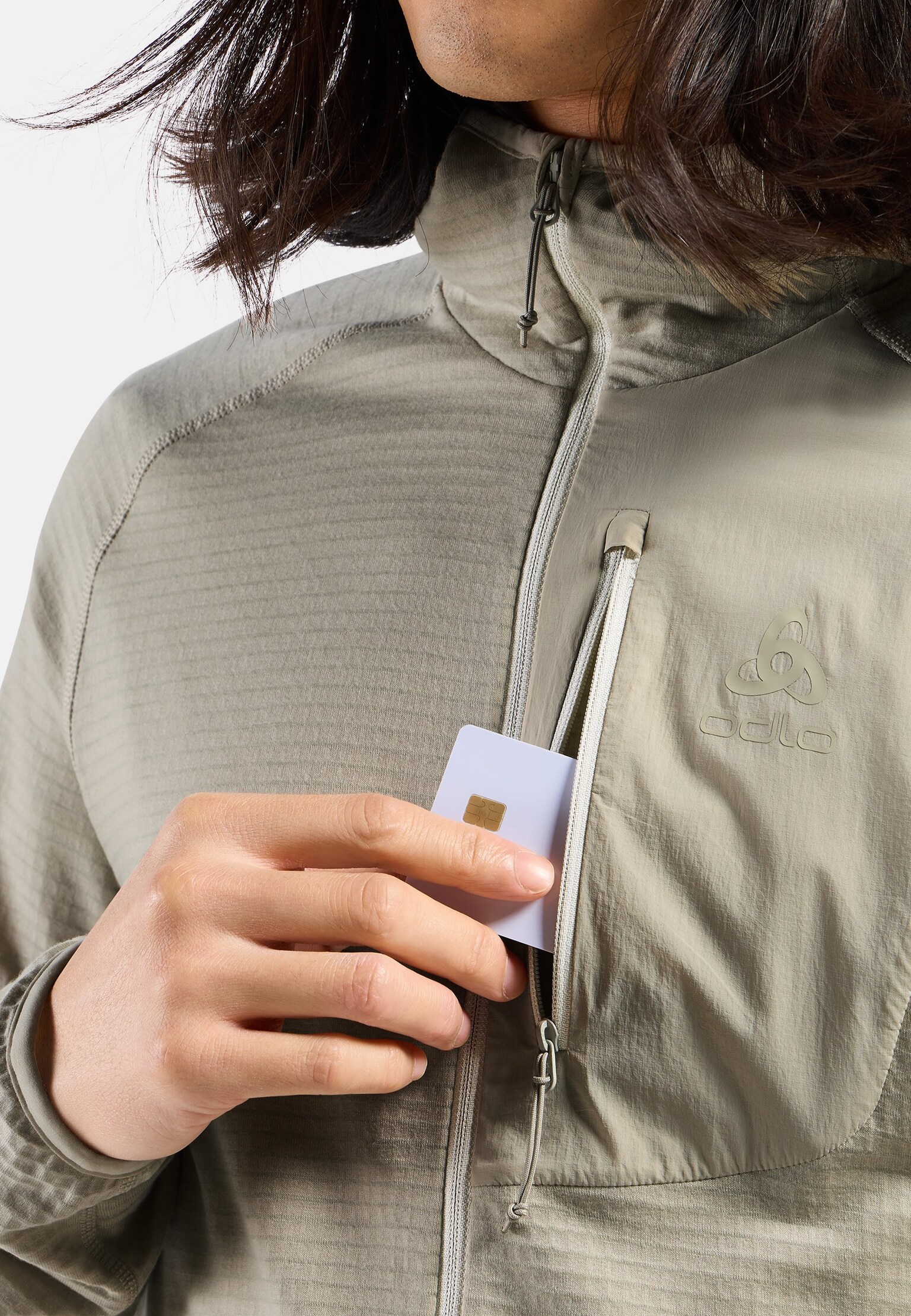 The Ascent mid layer hooded zip