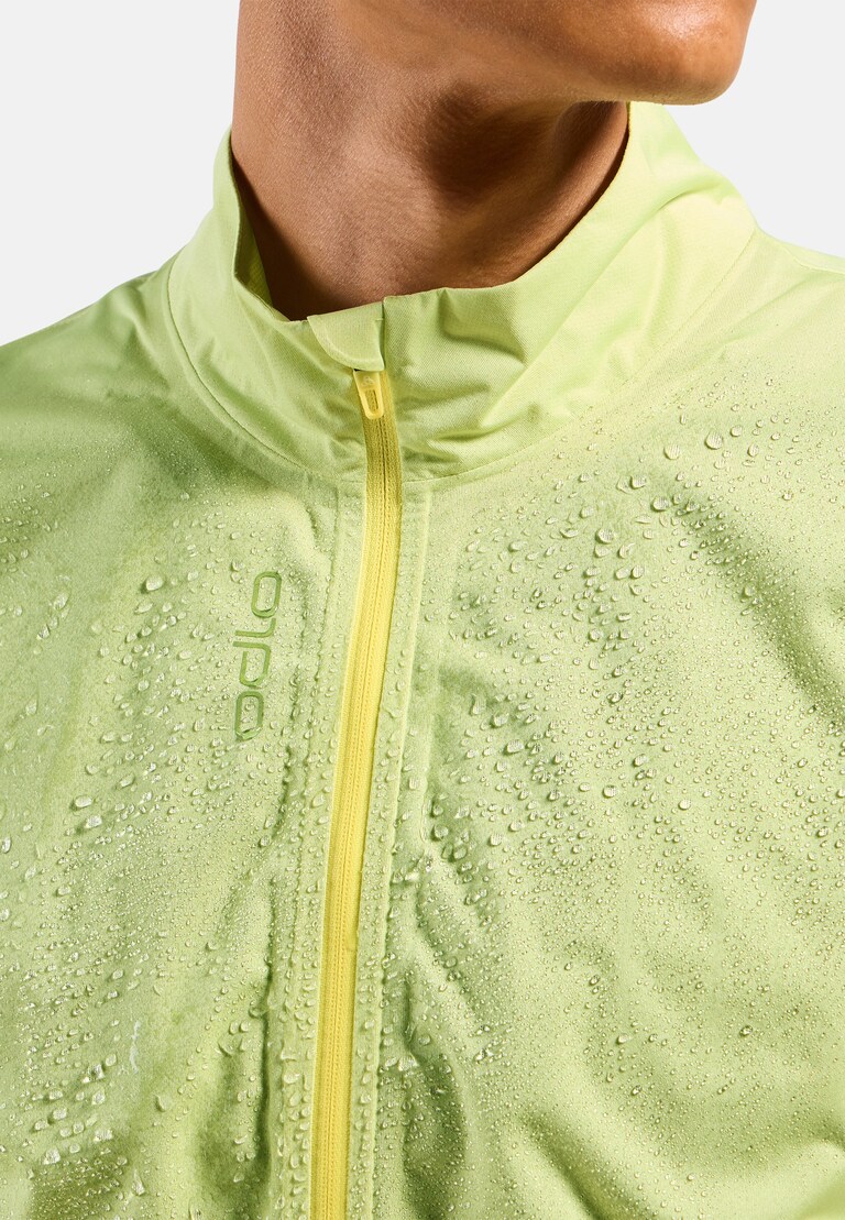 The Zeroweight Performance Knit cycling rain jacket