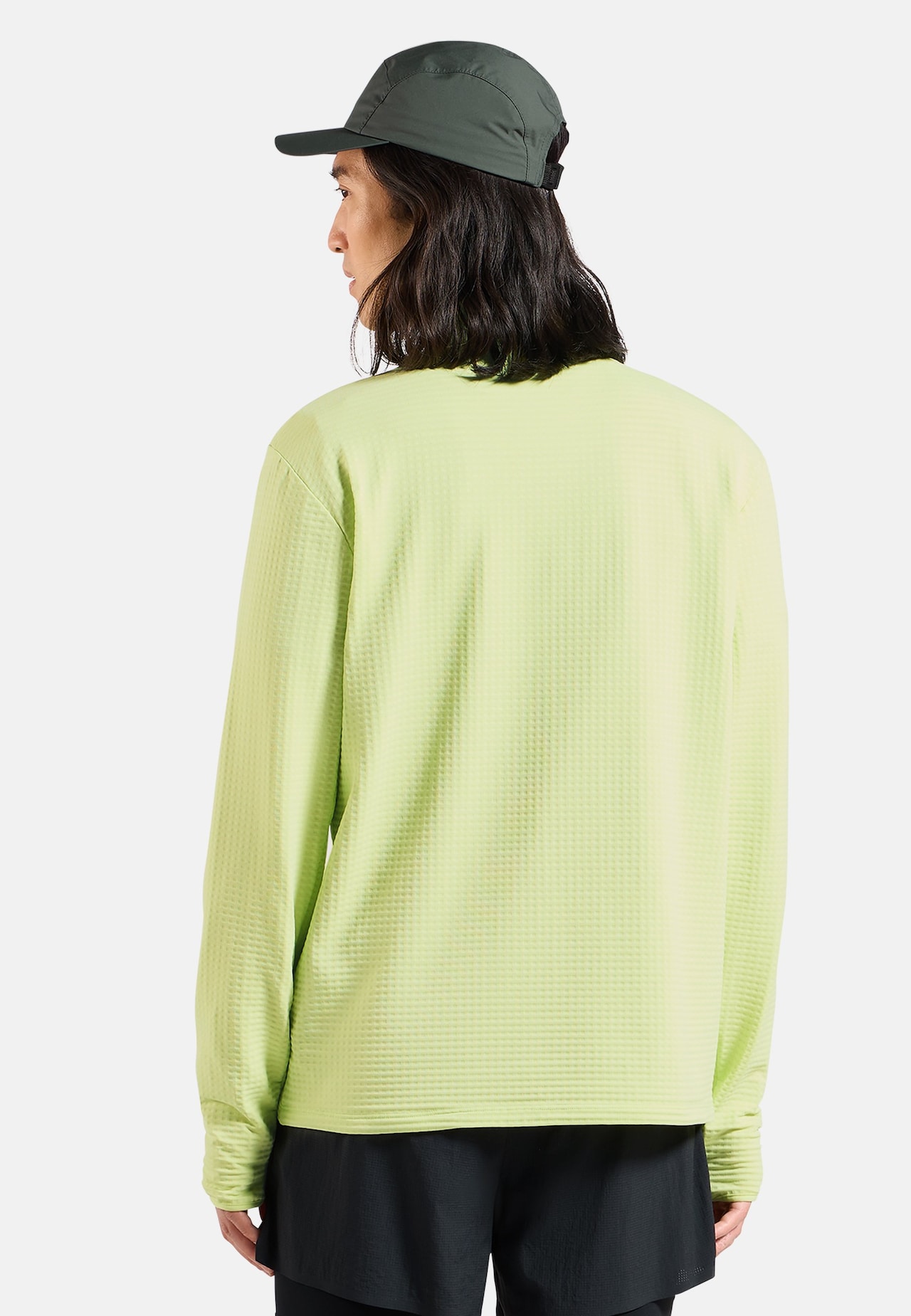 Felpa da running Essential Thermal a mezza zip