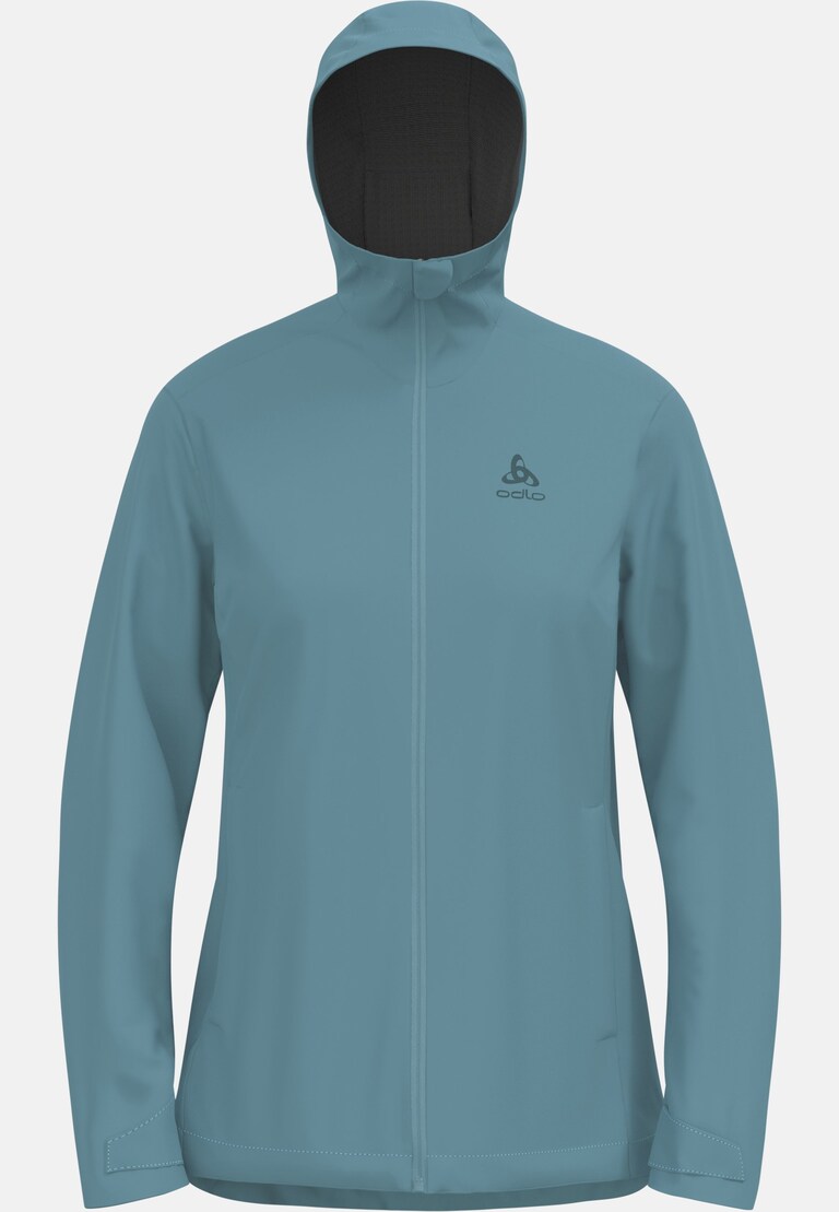 The women's Aegis 2.5L waterproof hardshell jacket