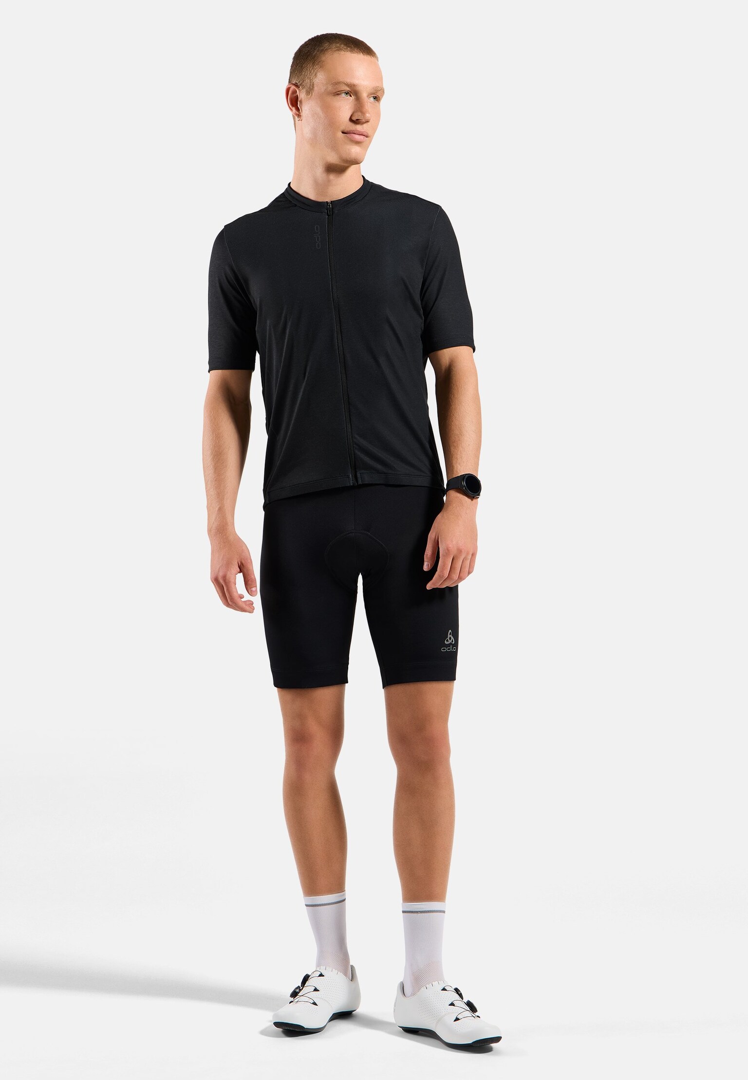 Essentials Radtrikot mit Reissverschluss