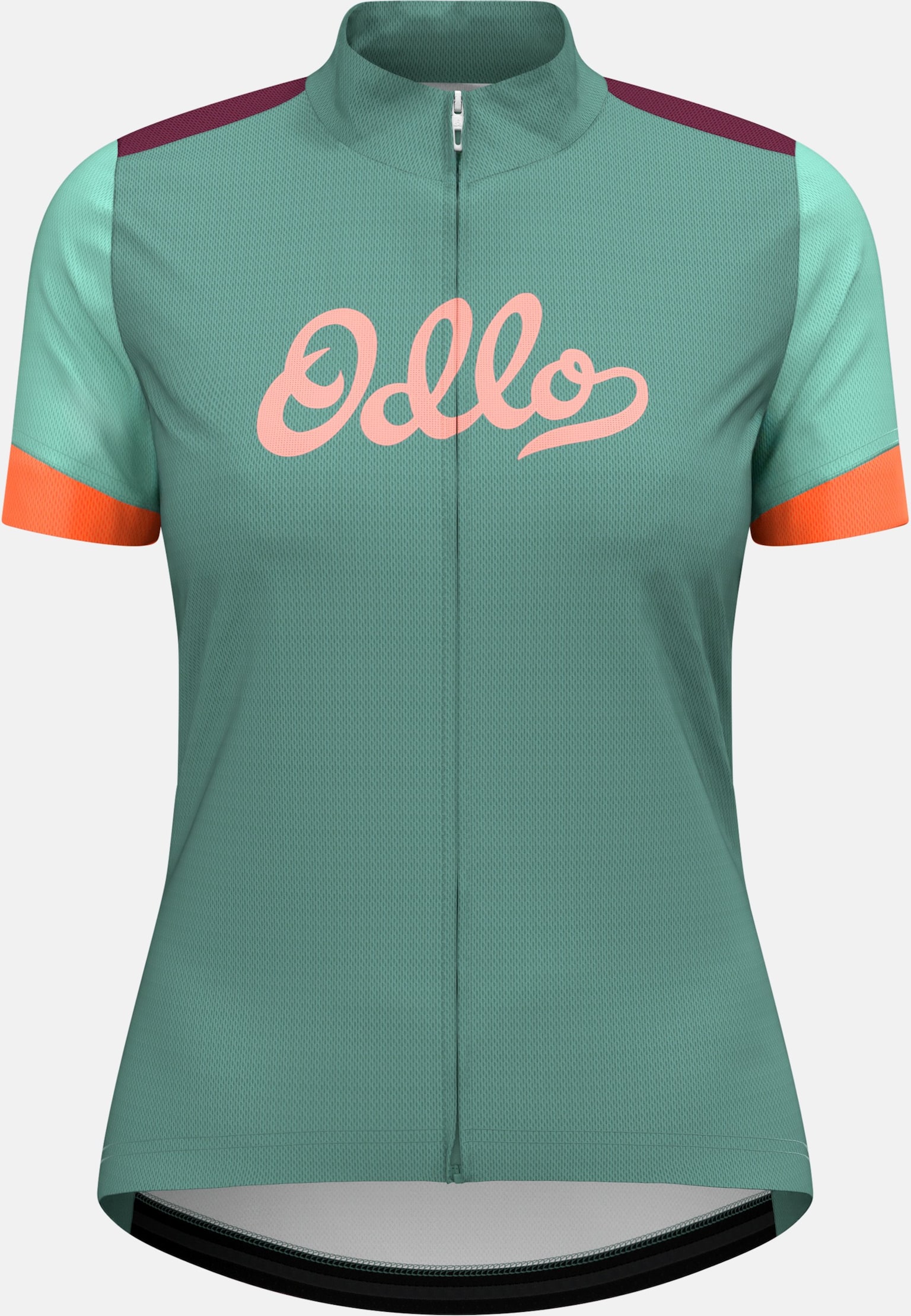 Essential Odlo Print Cycling T-Shirt Full-Zip