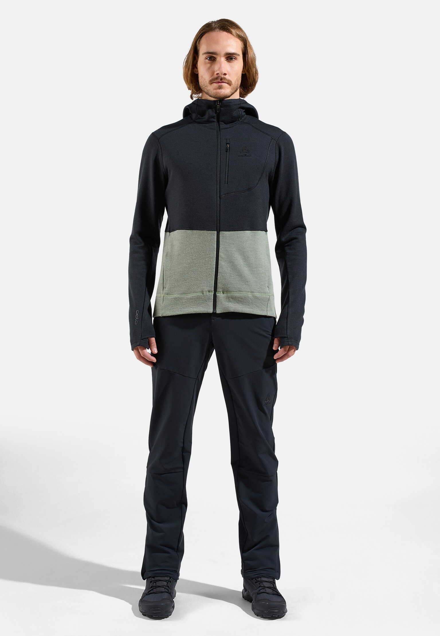 The Ascent Performance Wool X-Warm hoody