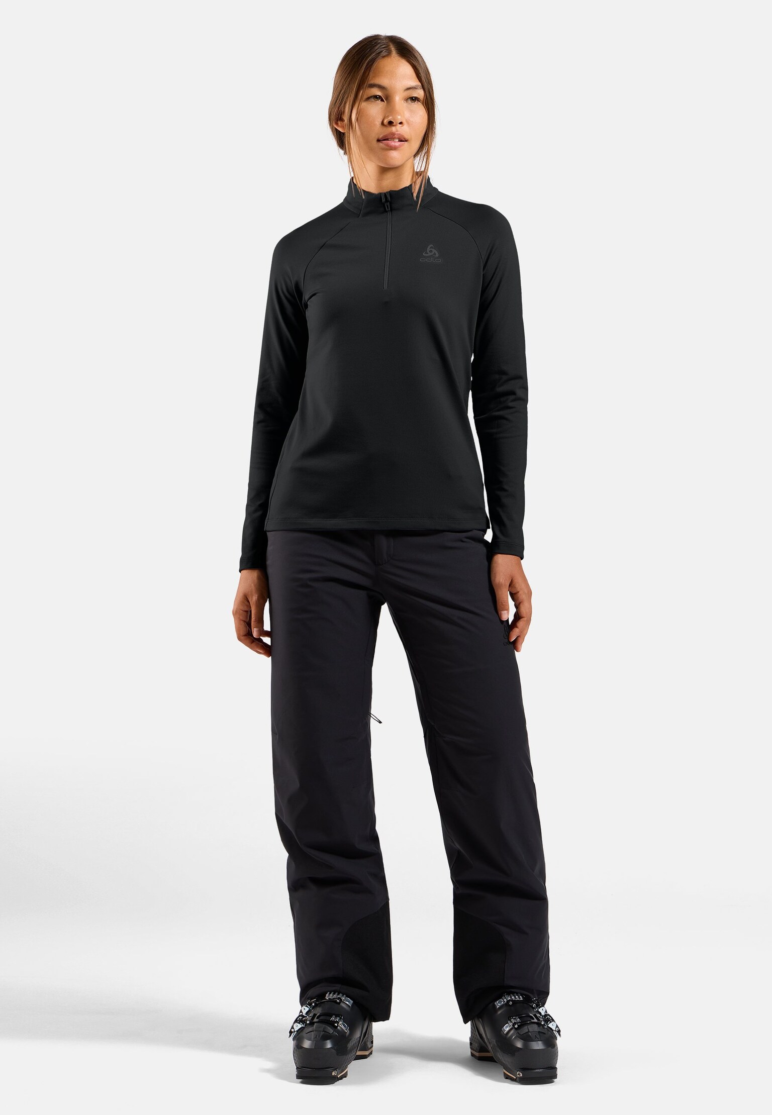 The Essentials Light half-zip mid layer