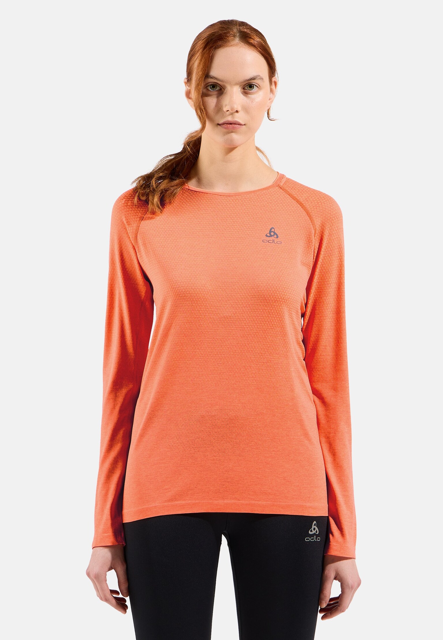 Essential Seamless Hardloop Shirt met Lange Mouwen