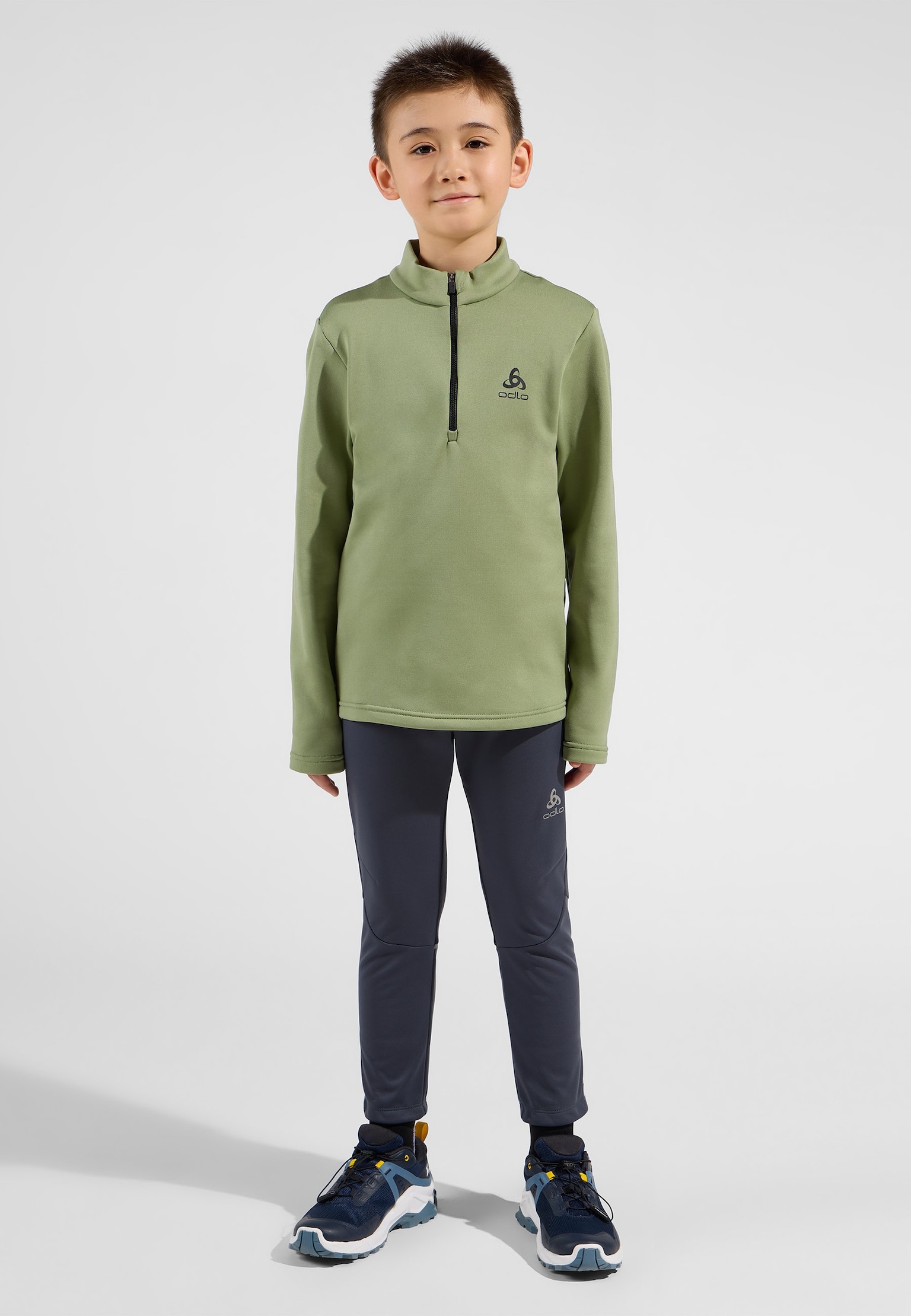 Berra Kids Half-Zip Mid Layer
