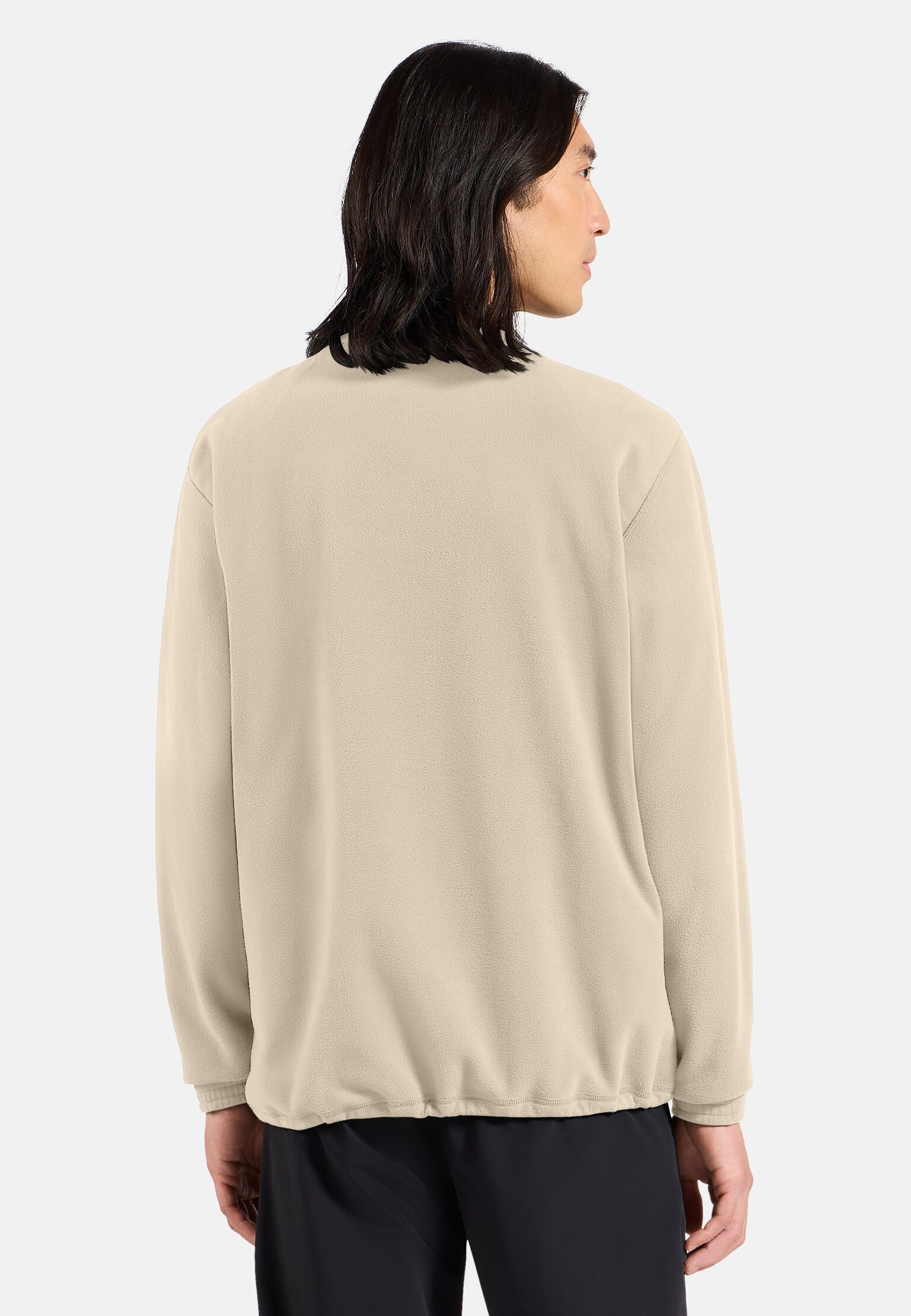 The Essentials klassisk fleece crewneck mellomlag for multisport