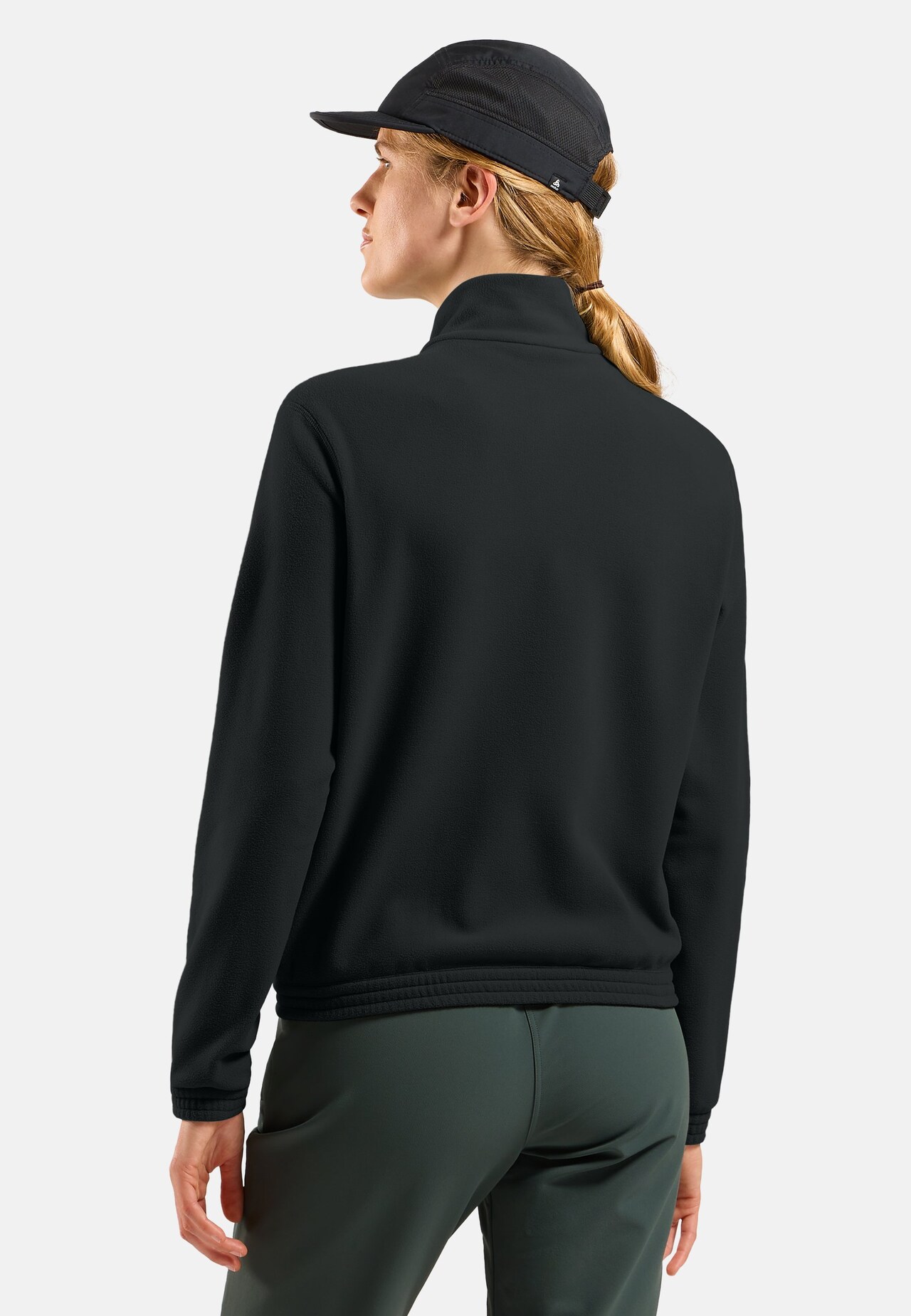 Felpa Classic Fleece a zip intera