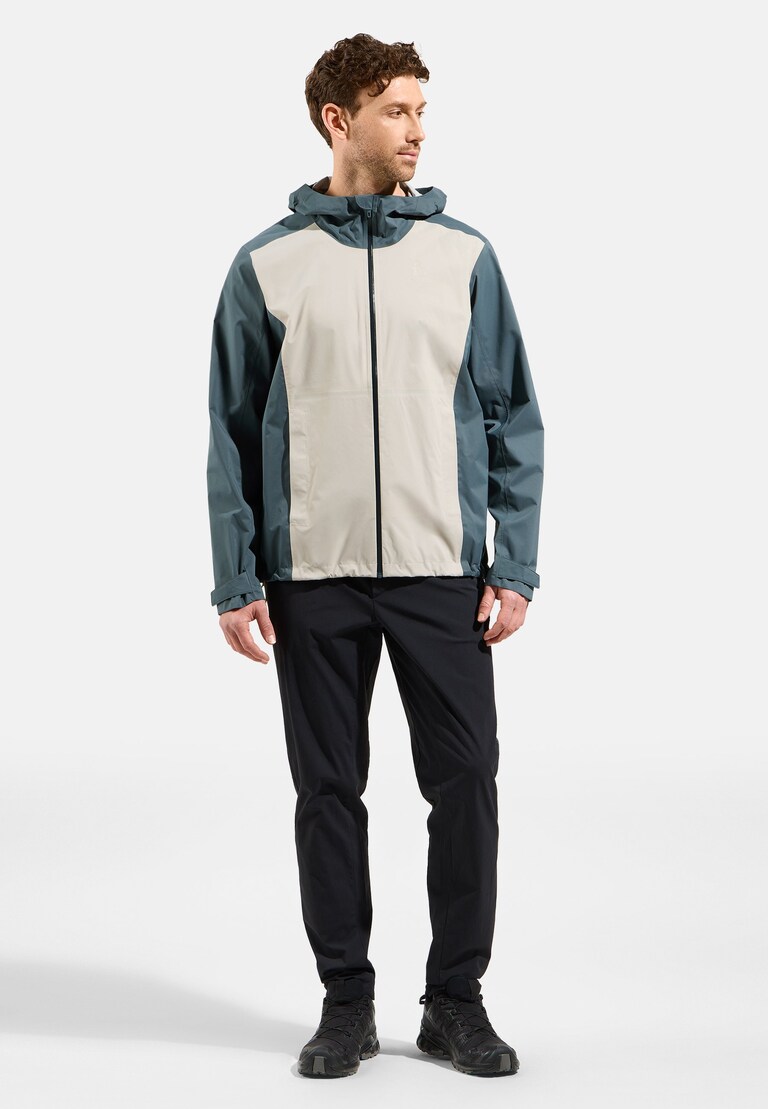 The men's Aegis 2.5L waterproof hardshell jacket
