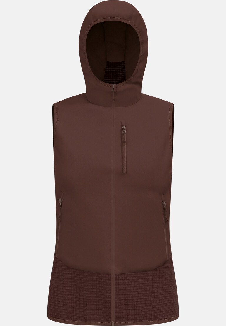 The Ascent wool insulated hybrid vest
